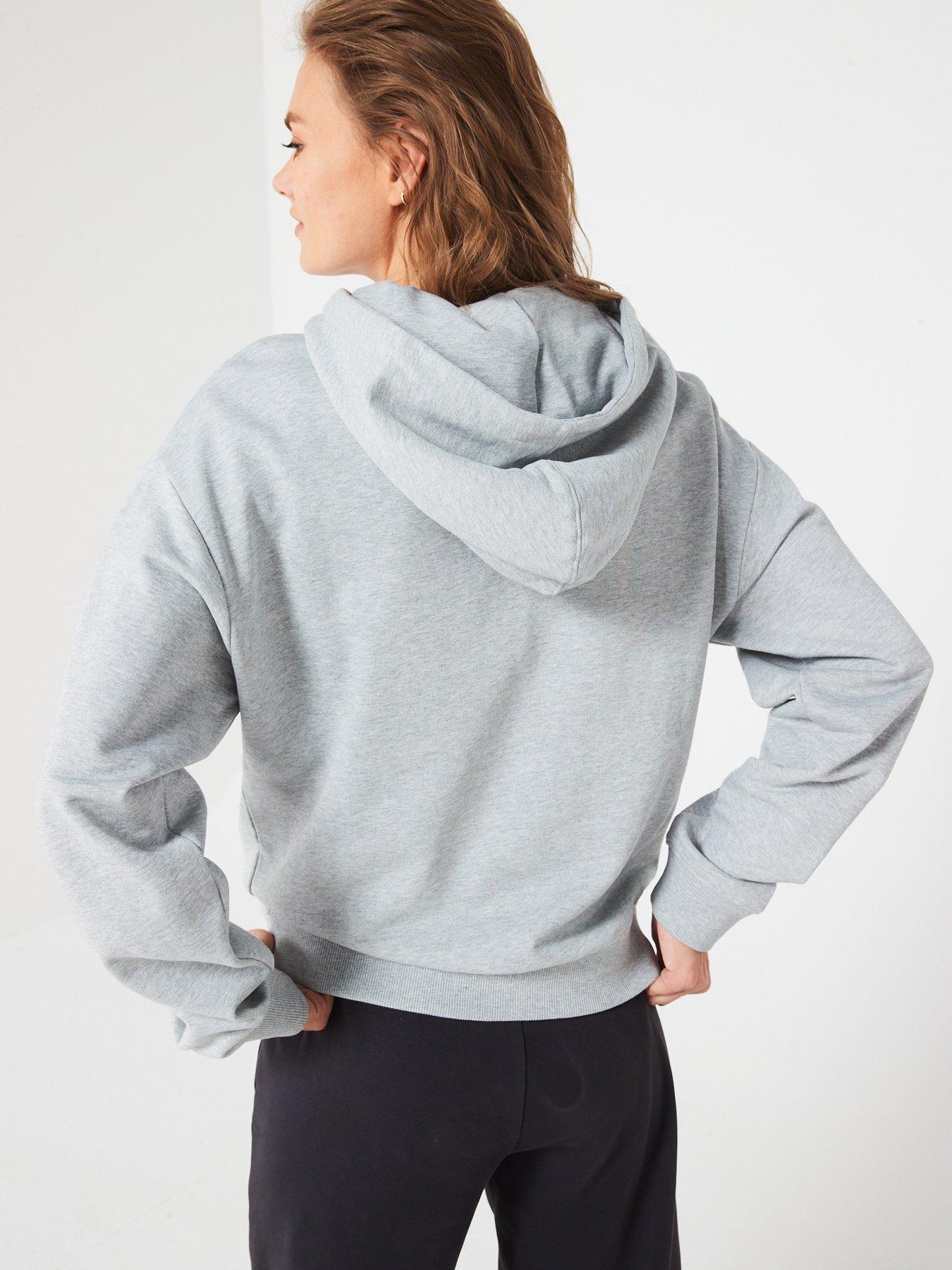 hugo-delfinia-chest-logo-hoodie-greystillFront