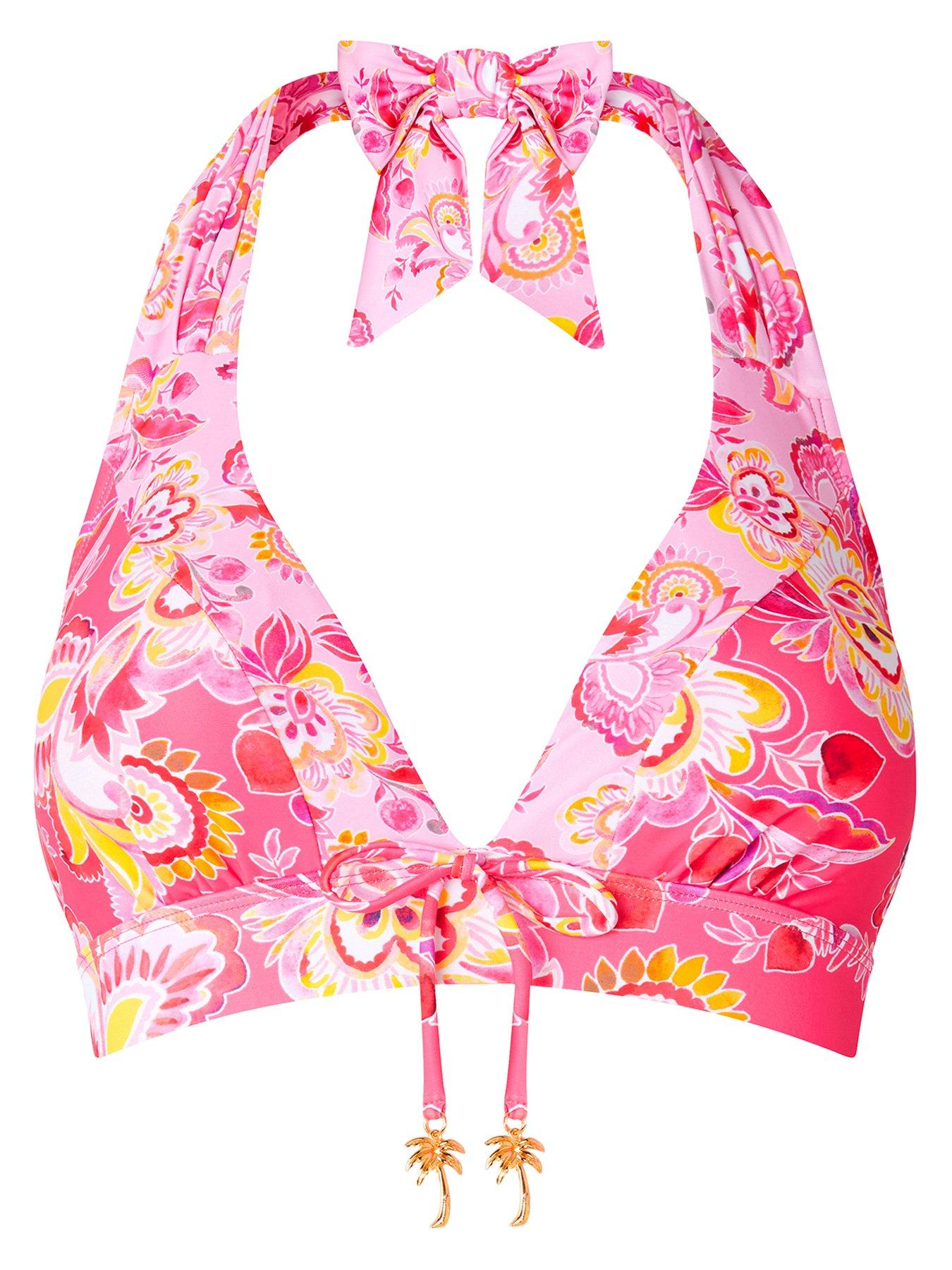 Image 4 of 5 of Joe Browns Malibu Beach Bikini Top - Pink