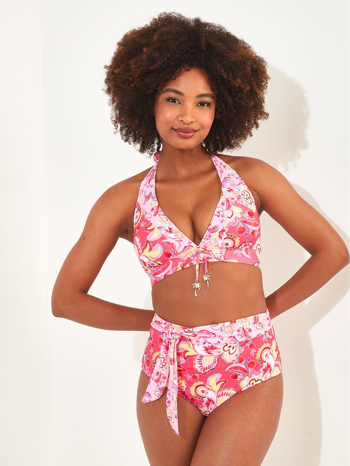 Image 5 of 5 of Joe Browns Malibu Beach Bikini Top - Pink