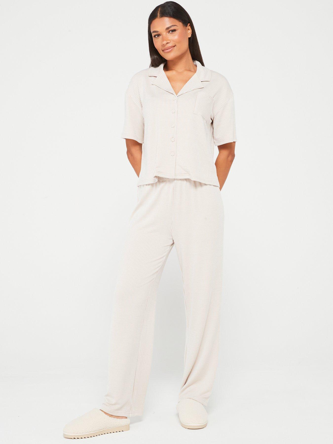 v-by-very-short-sleeve-wide-leg-revere-pyjamanbspset-beigeback