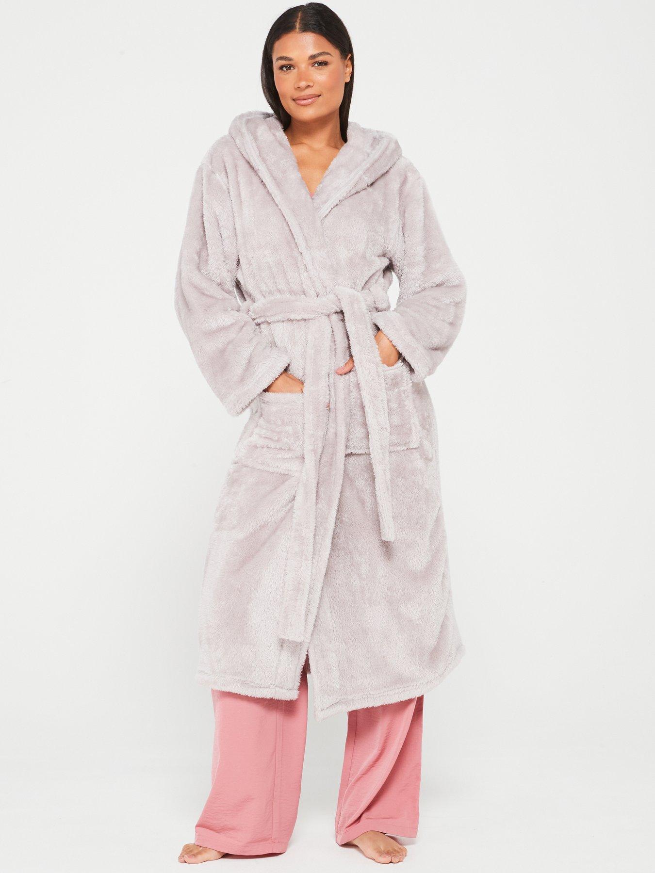 v-by-very-wellsoft-longline-hooded-dressing-gown-beige