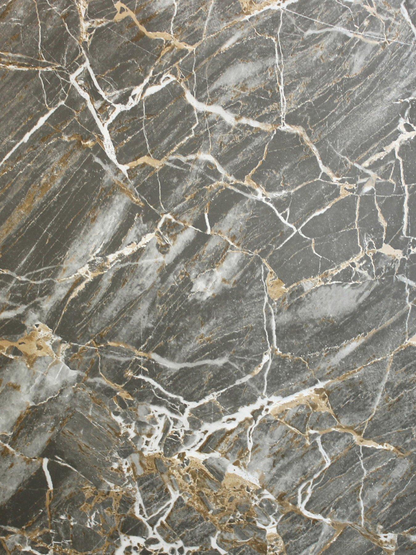 Image 3 of 5 of Fine Decor Onyx Carbon Wallpaper in Charcoal