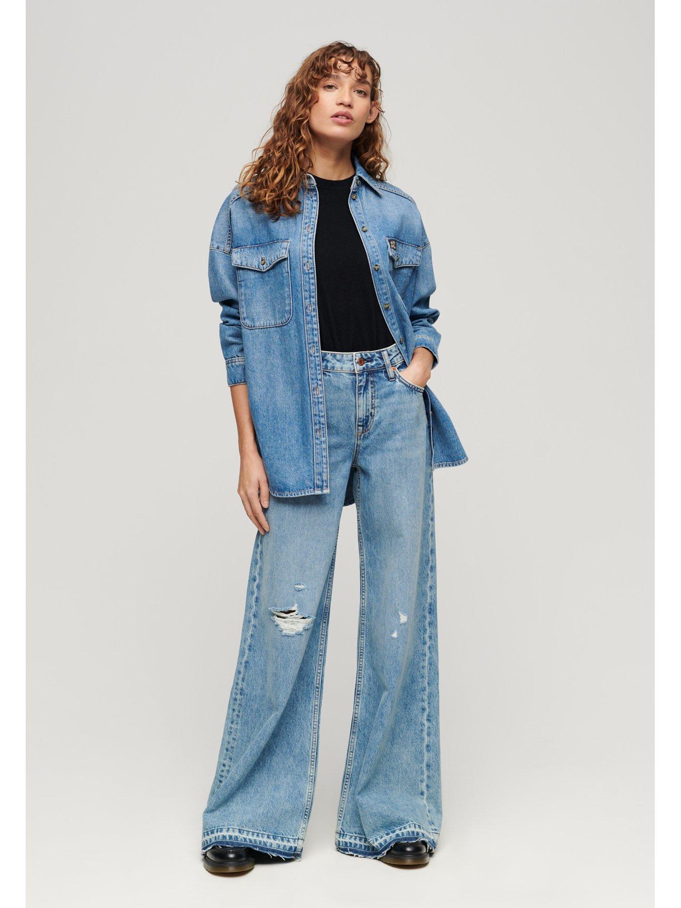 superdry-raw-hem-wide-leg-flare-jeans-blueback