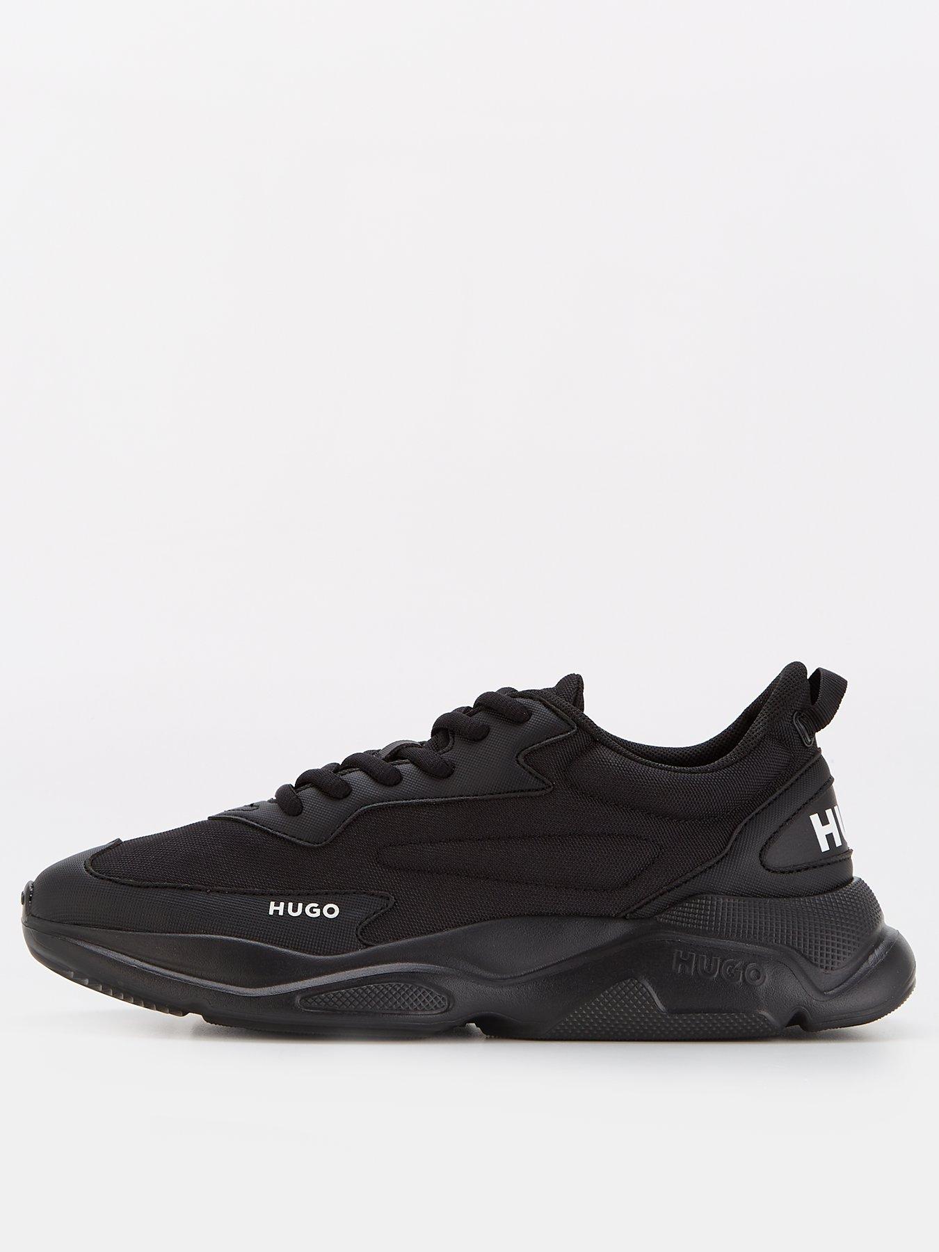 hugo-leon-runner-trainer-black