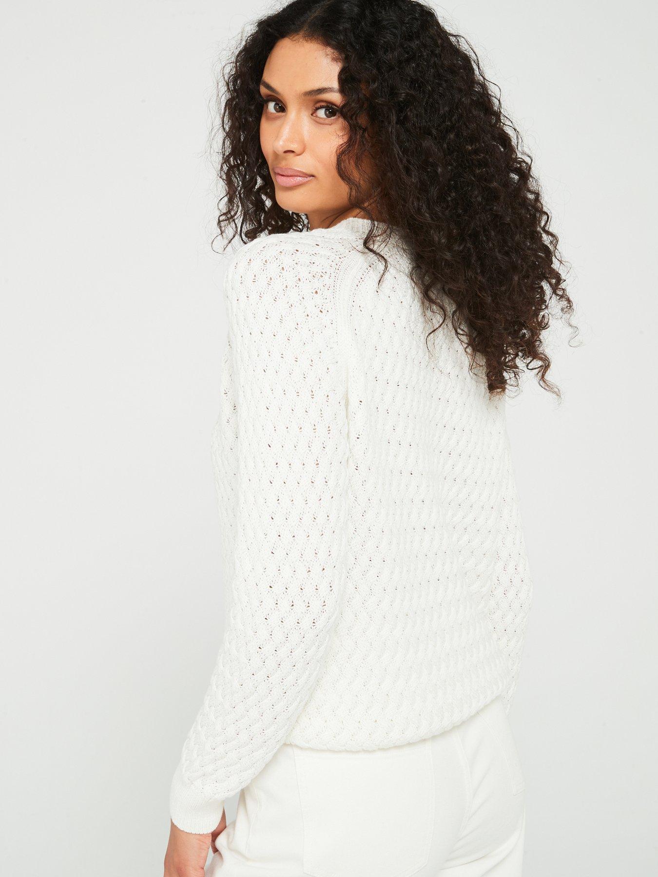 boss-fino-lightweight-open-knit-jumper-whitestillFront