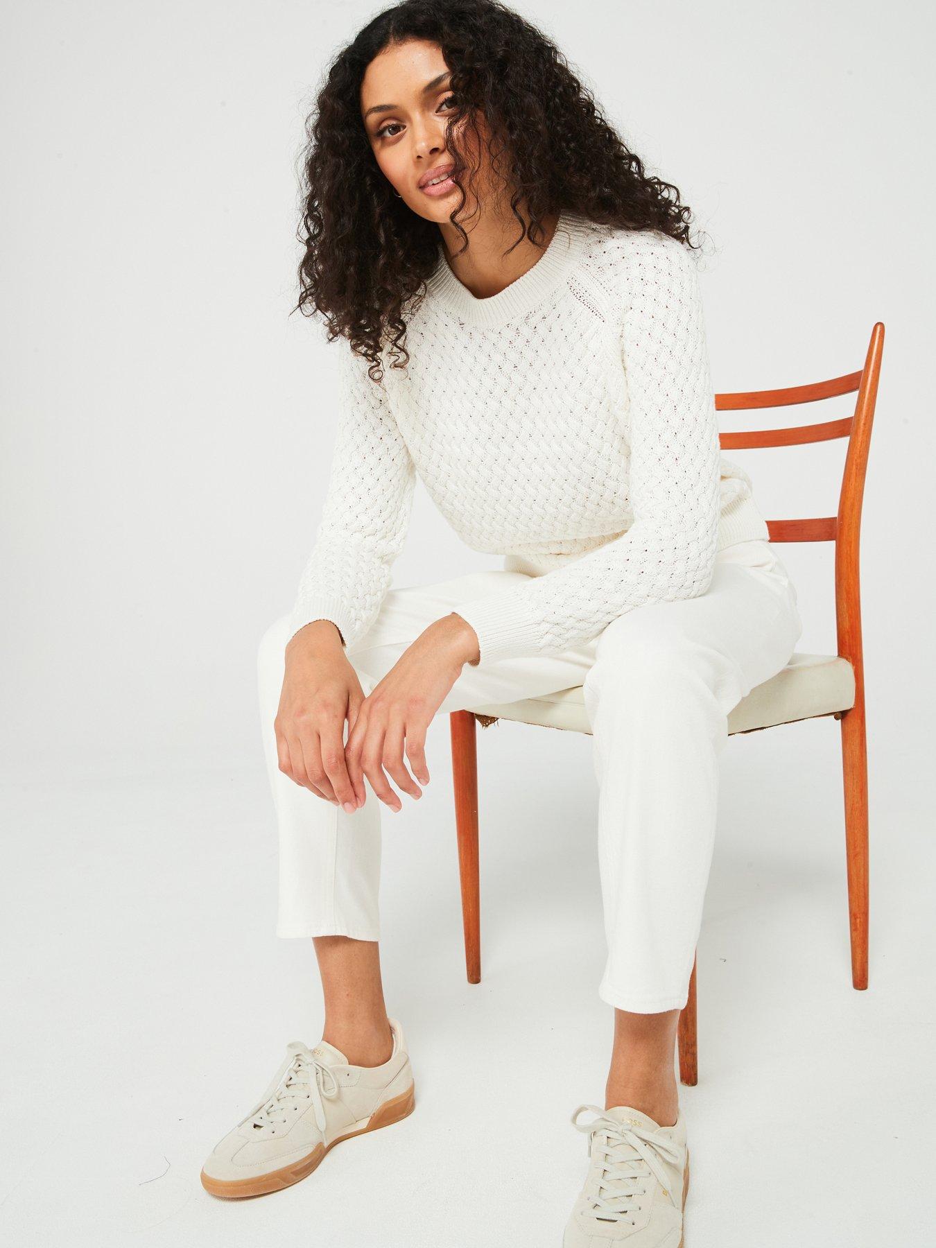 boss-fino-lightweight-open-knit-jumper-whiteoutfit