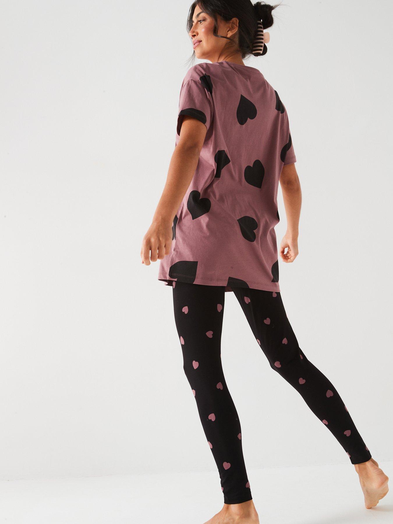 everyday-polka-dot-print-longline-top-and-legging-pj-setstillFront