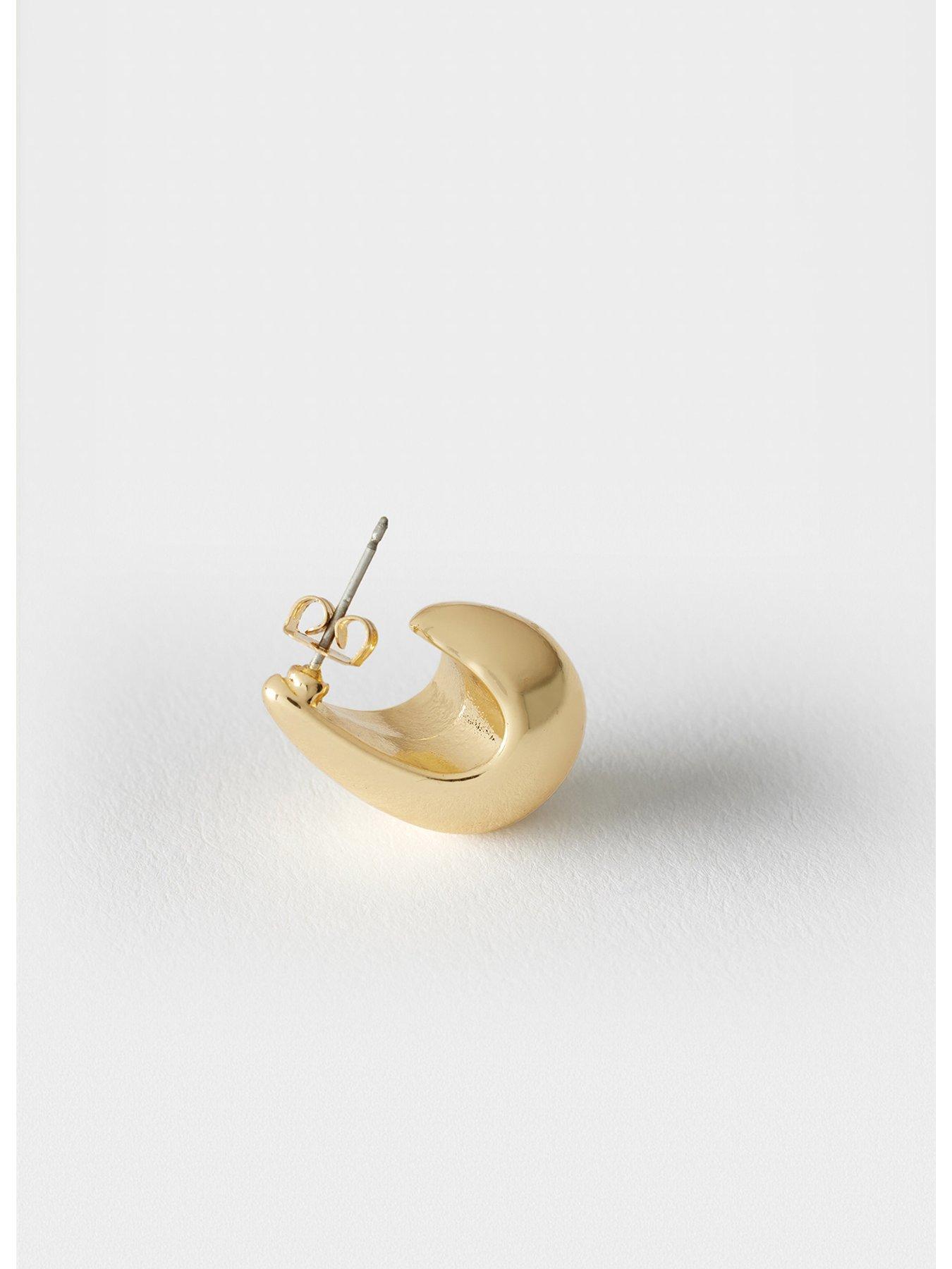 Image 3 of 3 of Mint Velvet Gold Tone Drop Earrings