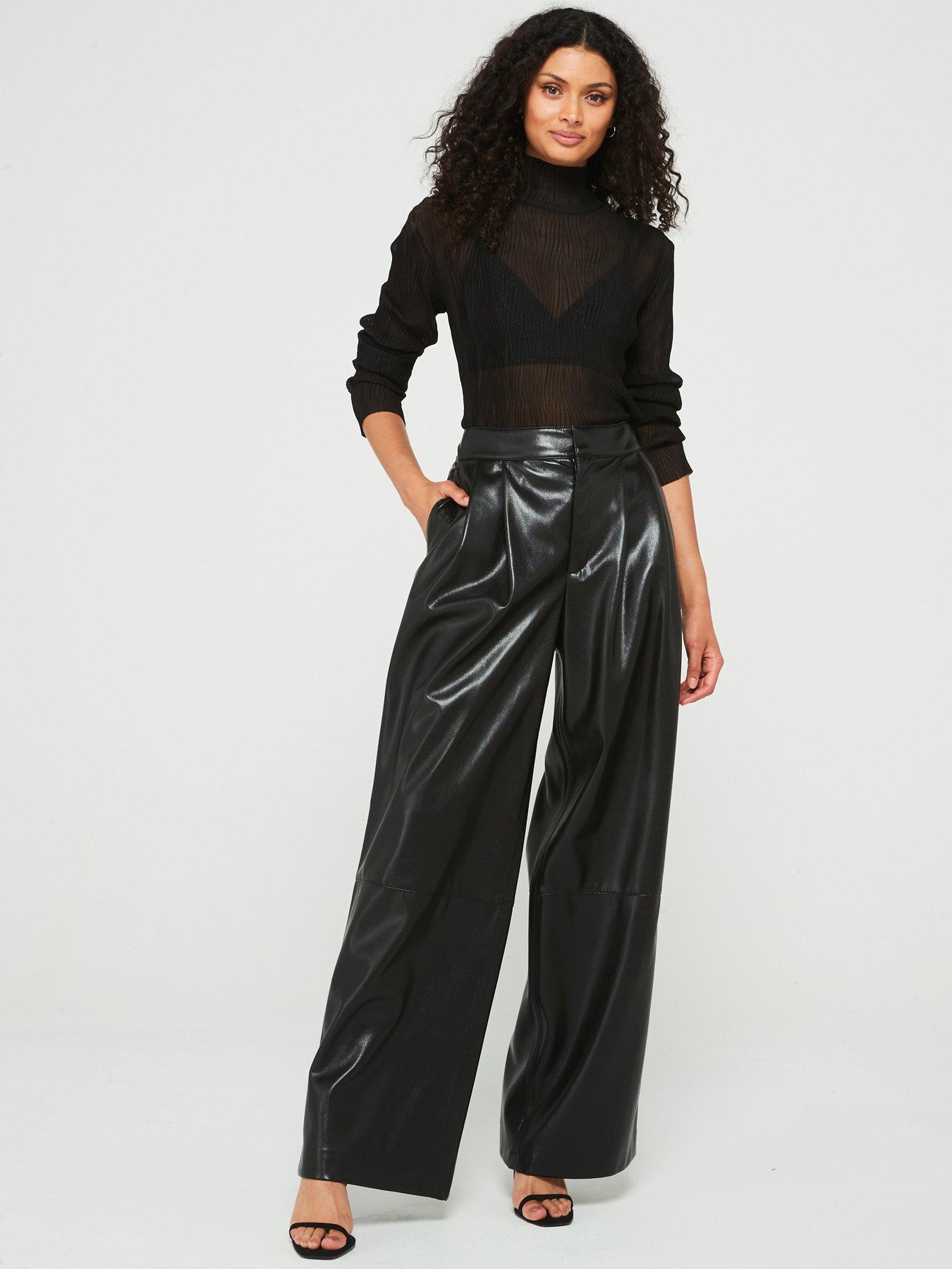 boss-tadesa-faux-leather-wide-leg-trousers--blackdetail