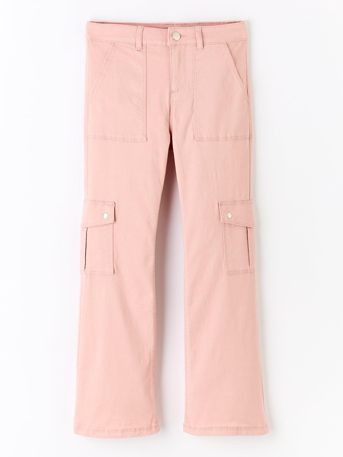 v-by-very-girls-woven-cargo-trouser-pink