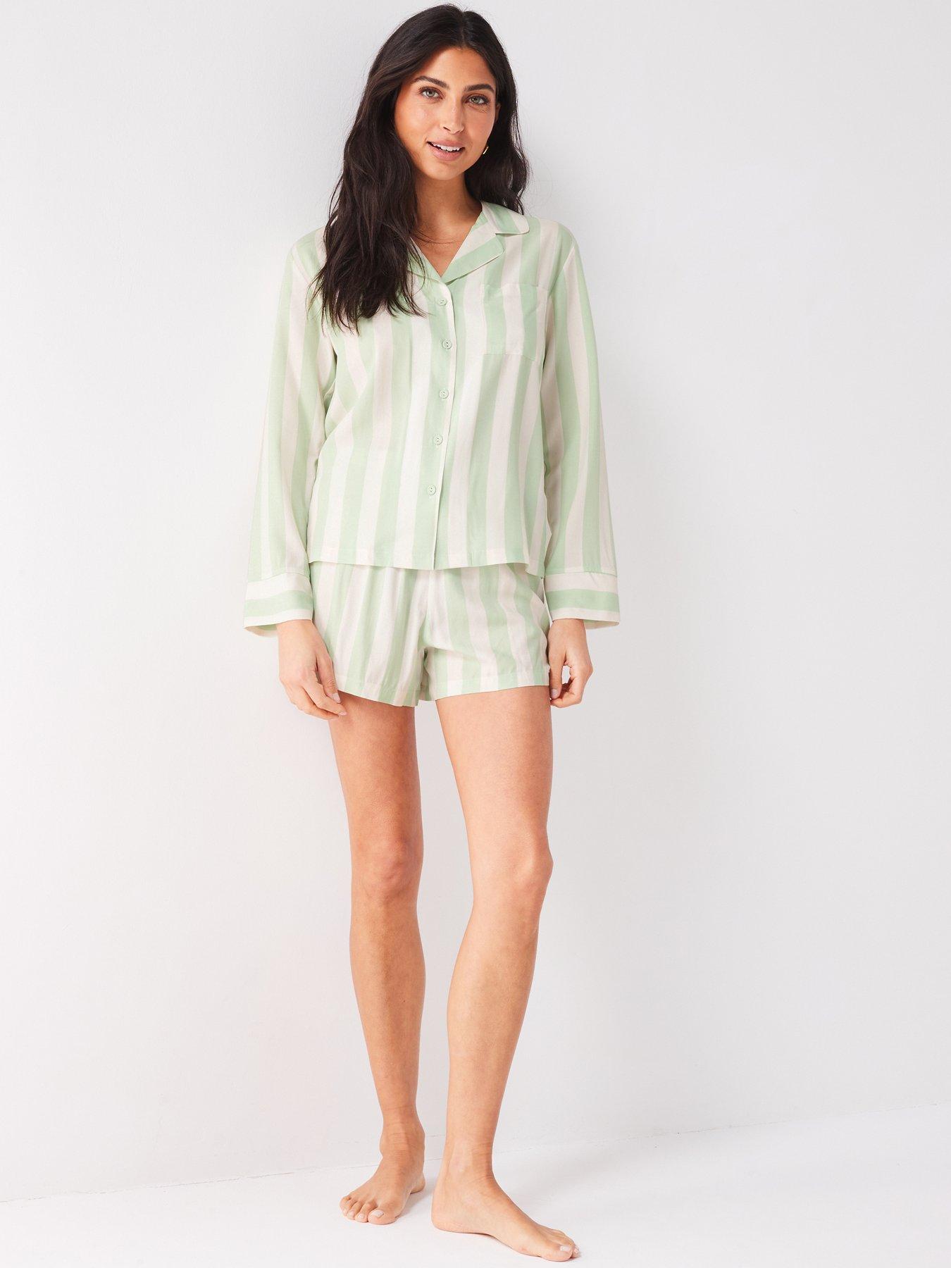 v-by-very-stripe-long-sleeve-revere-pj-short-setback