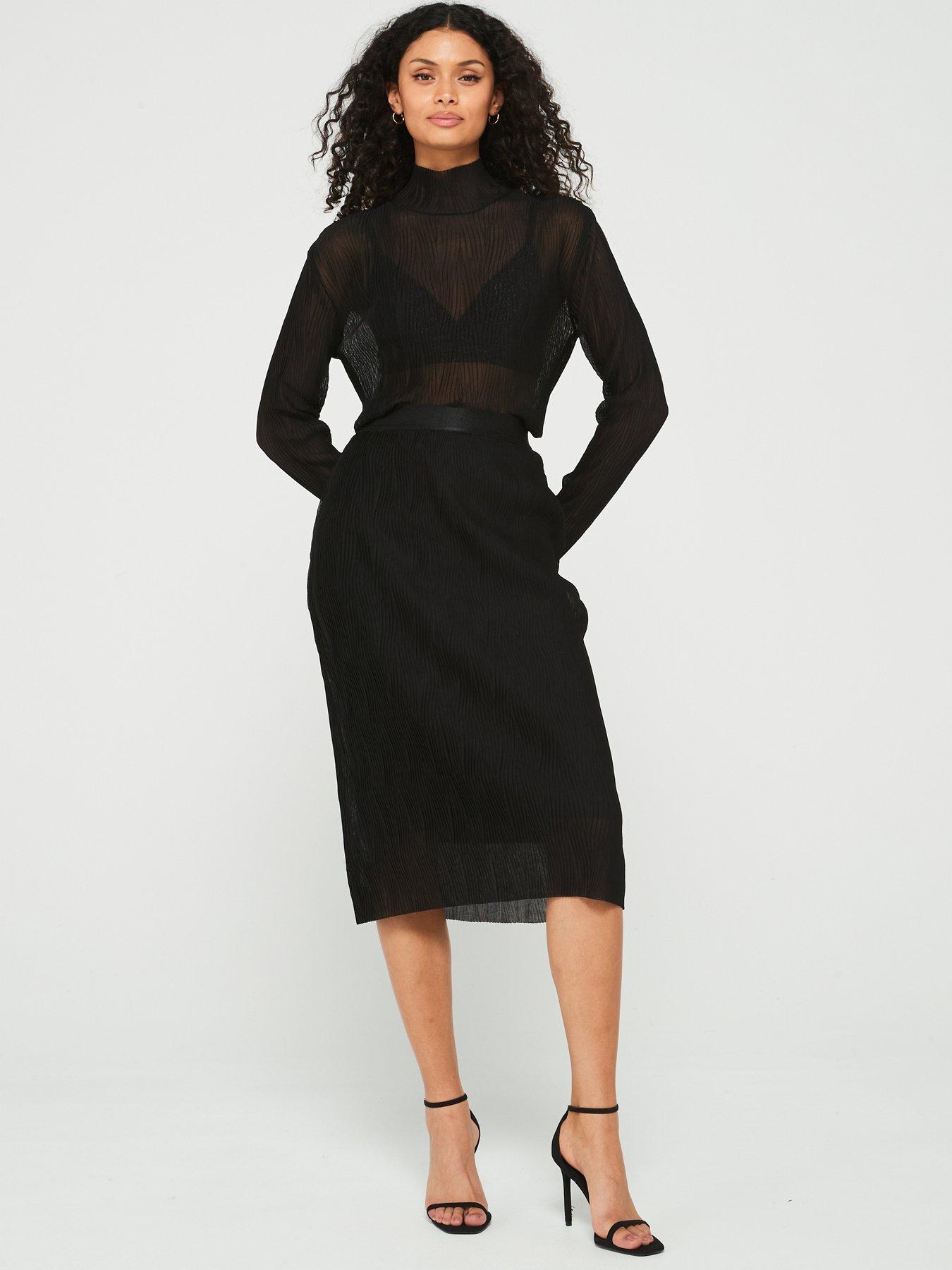 boss-evibelle-mesh-midi-skirt-blackdetail