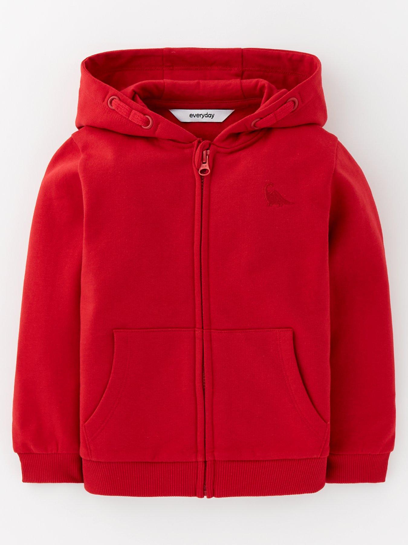 everyday-boys-red-zip-through-hoodie