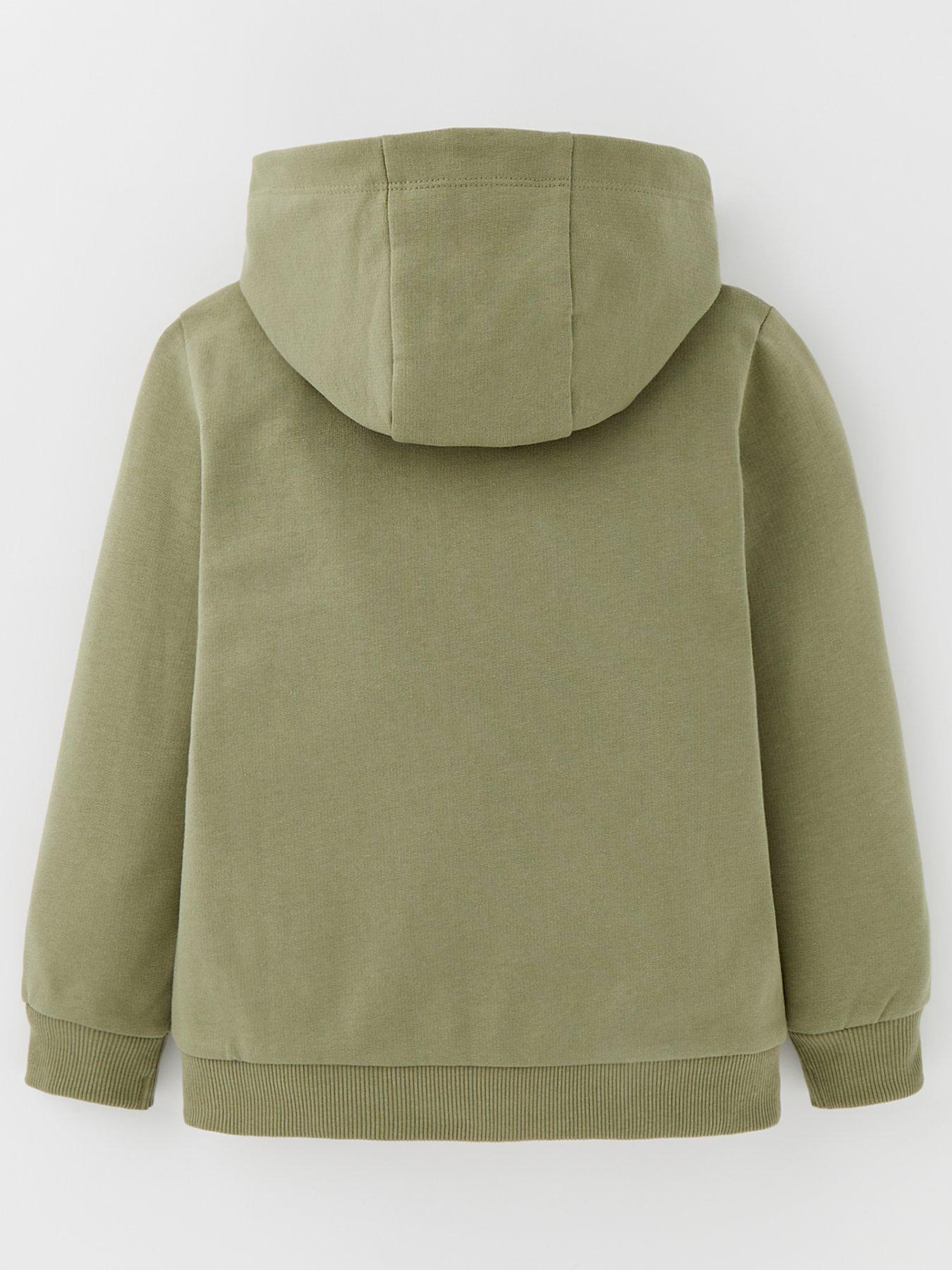 Everyday Boys Khaki Zip Through Hoody Very Ireland