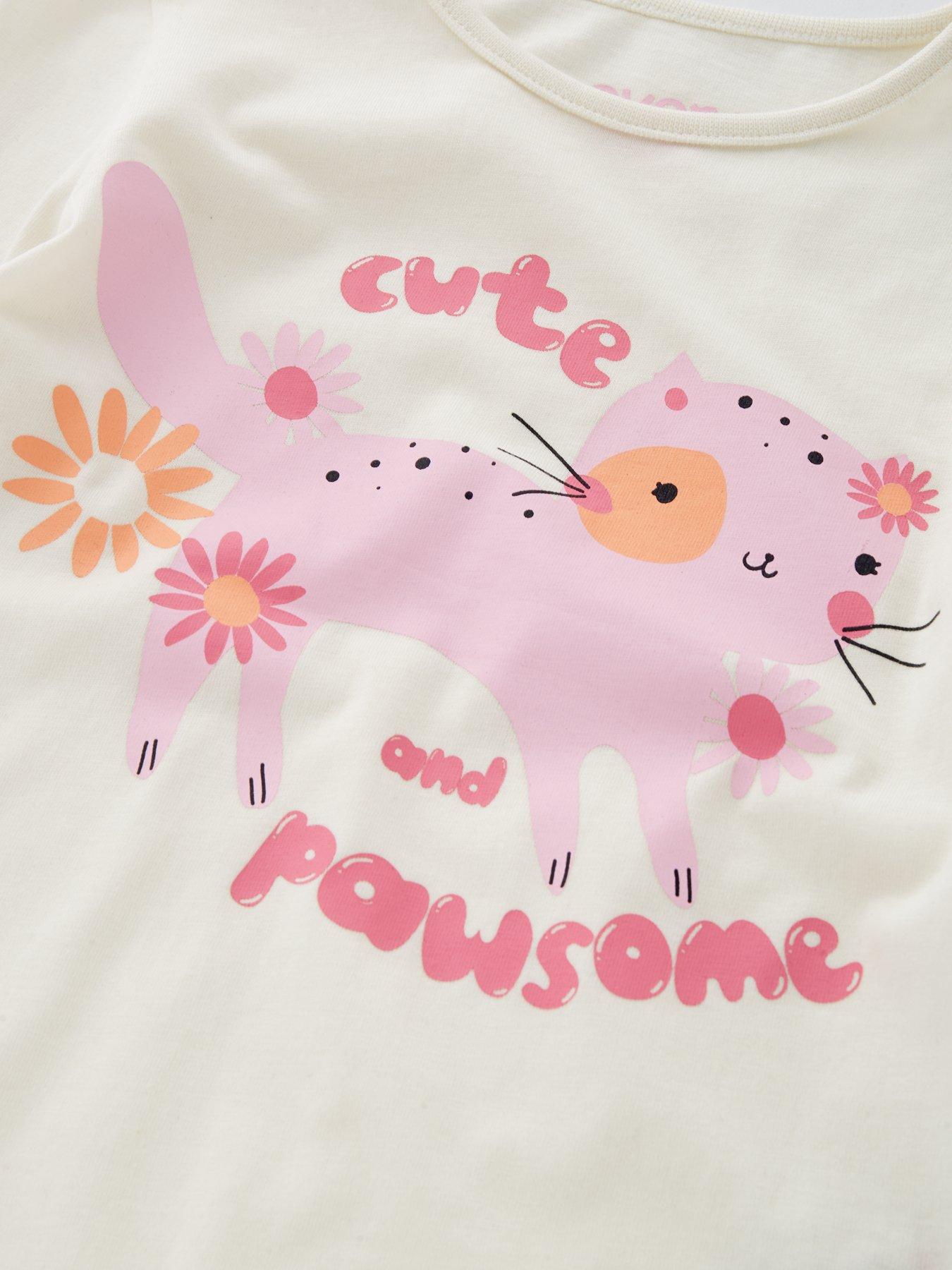 everyday-girls-long-sleeve-cat-single-t-shirt-multidetail