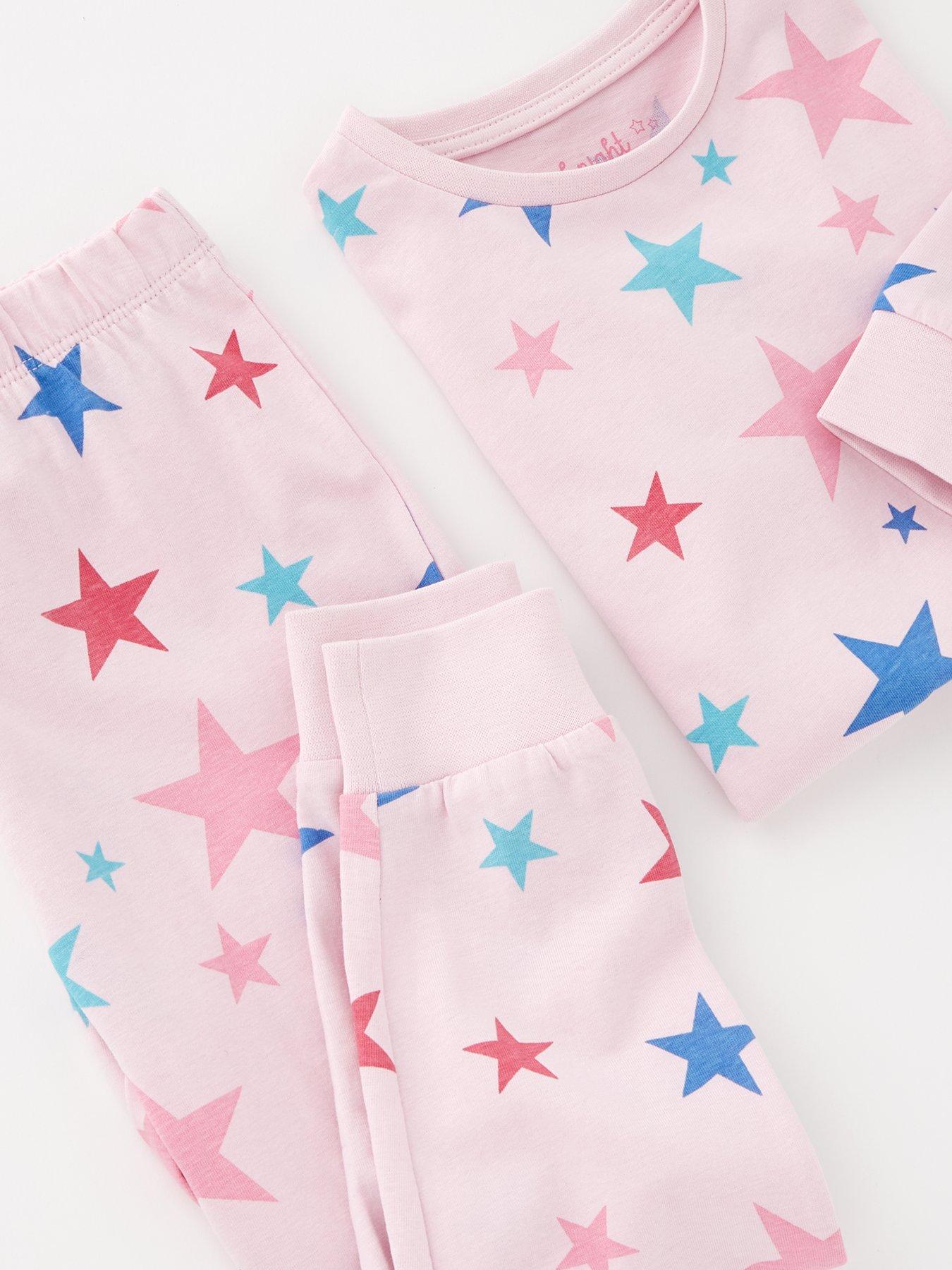 everyday-long-sleeve-star-print-single-pyjama-set-multidetail