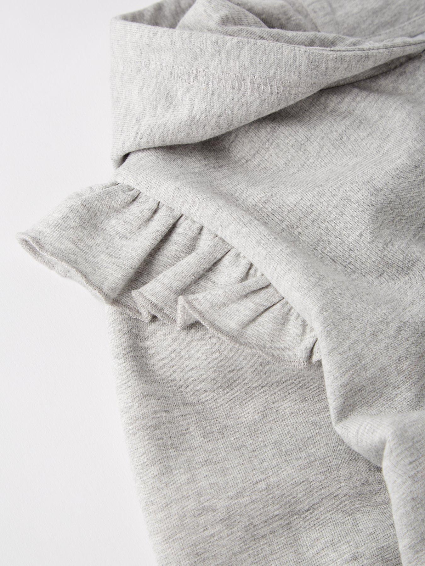 everyday-girls-zip-through-frill-hoodie-greydetail