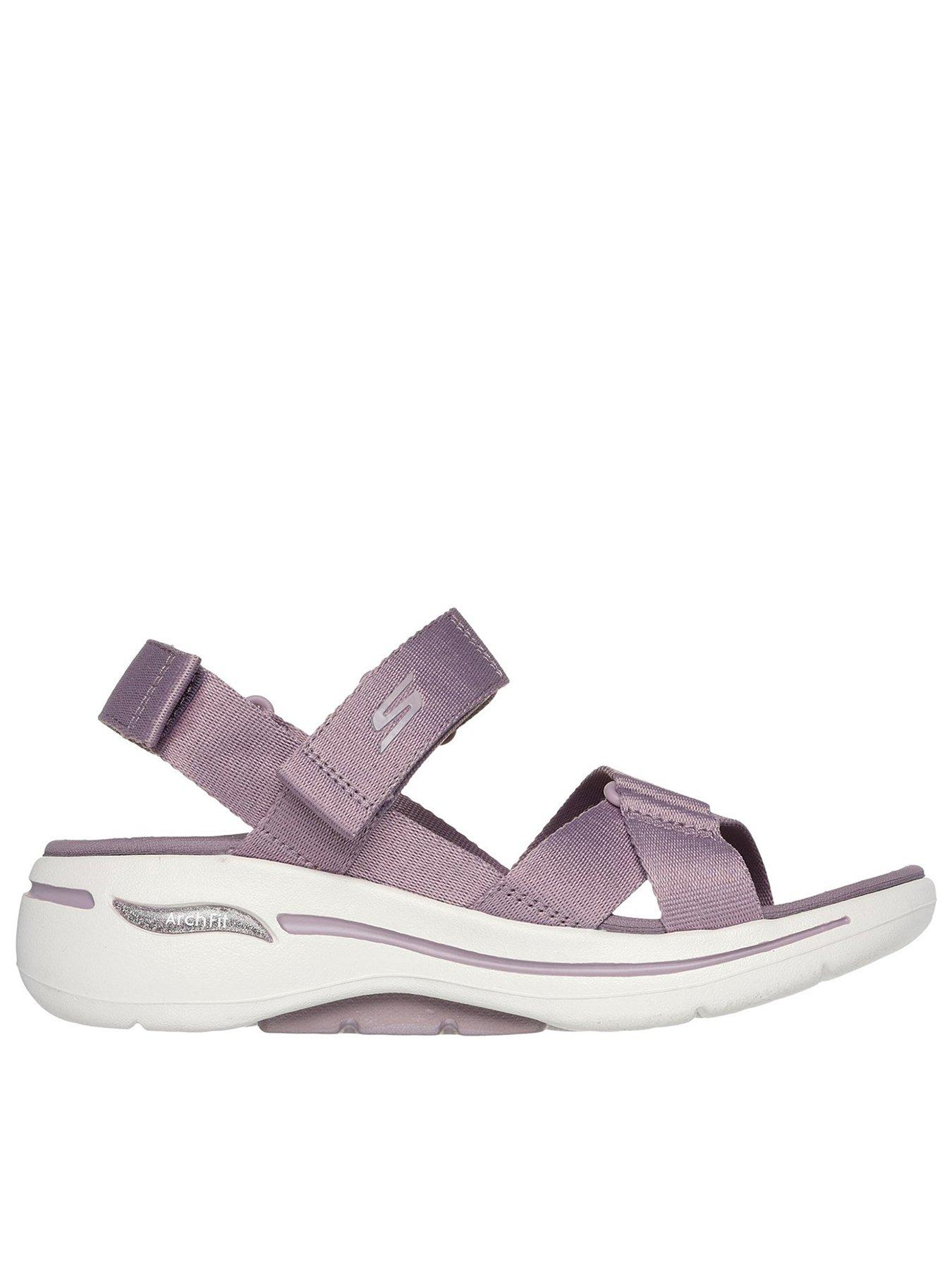 skechers-skechers-go-walk-arch-fit-strappy-sandals-lavender