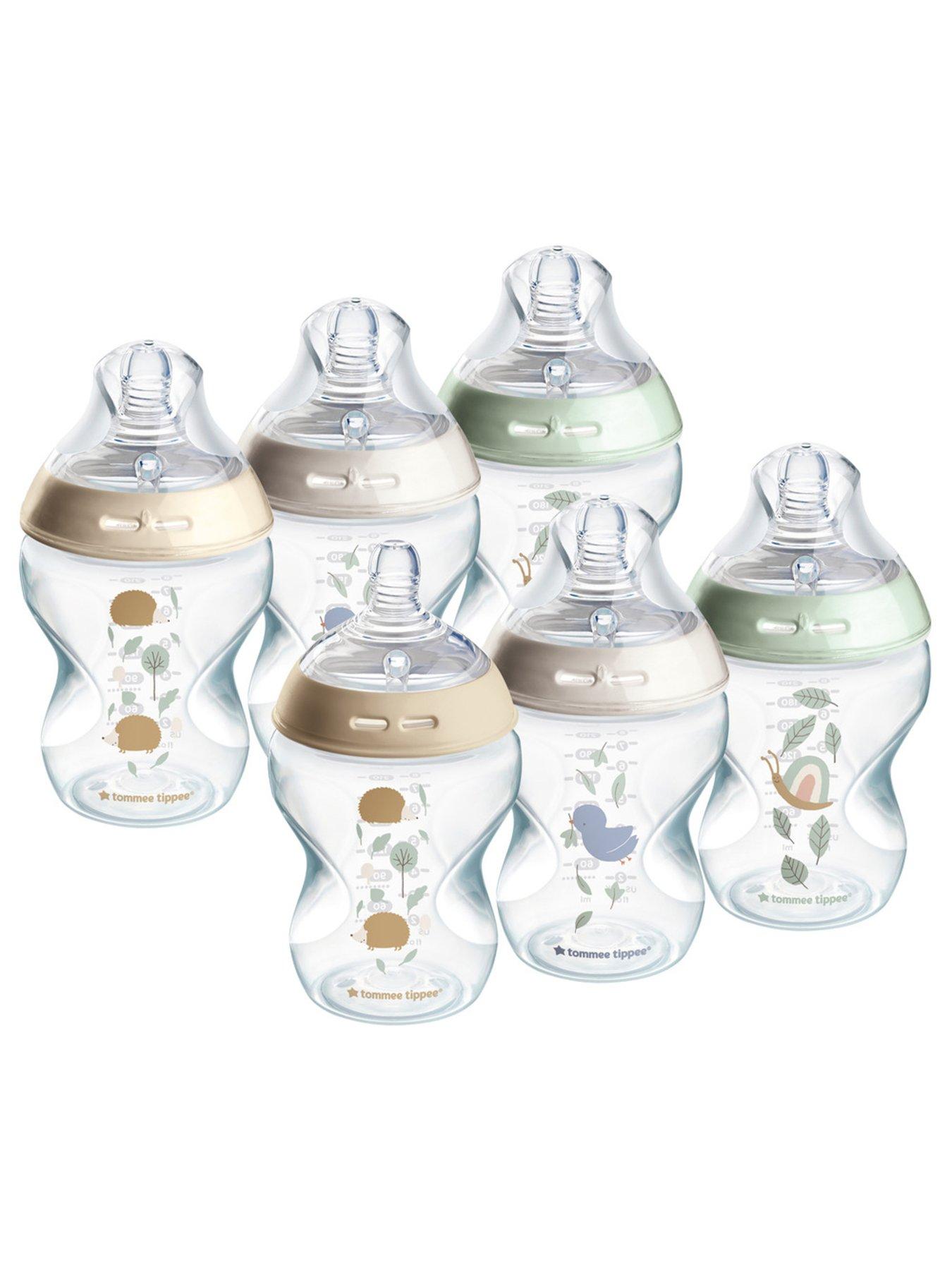 Image 1 of 7 of Tommee Tippee 6 x 260ml Feeding Bottles