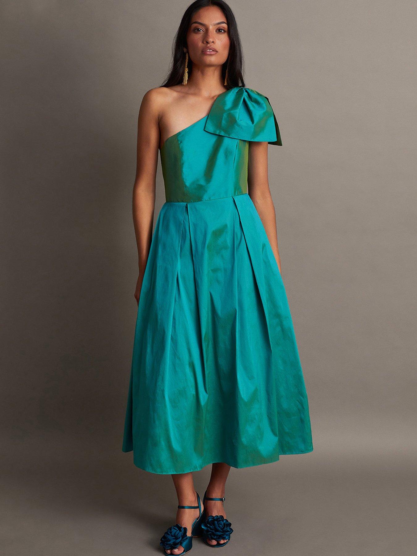 monsoon-bliss-one-shoulder-dress-green