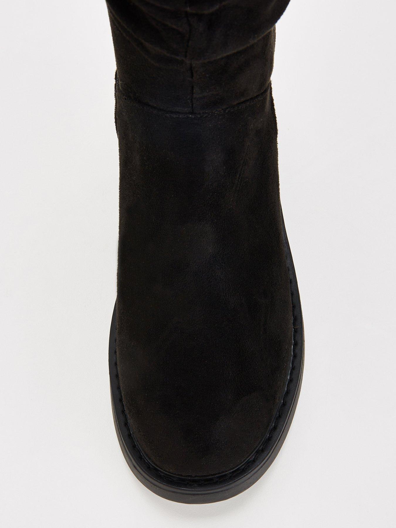 Image 5 of 7 of The Very Collection Extra Wide Fit Comfort Slouch Knee Boots