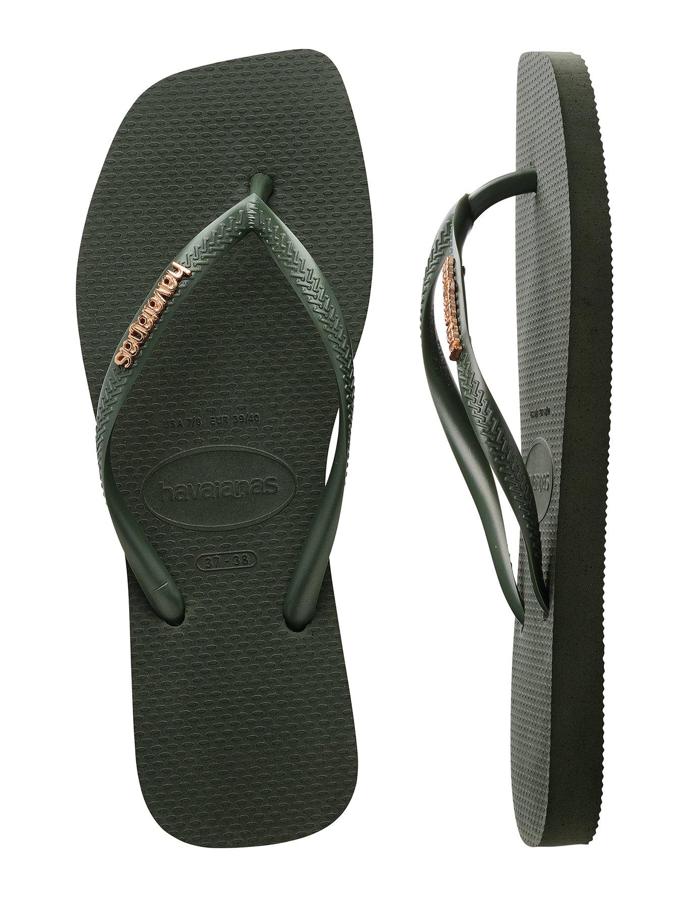 havaianas-square-toe-logo-metallic-flip-flops-olive-greendetail