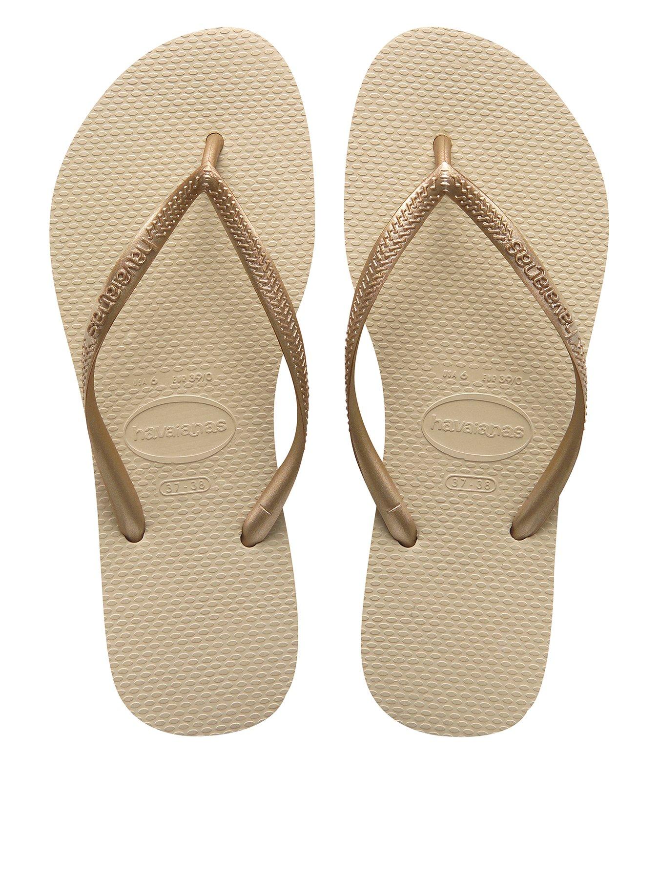 Image 1 of 6 of Havaianas Slim Flip Flop - Sand