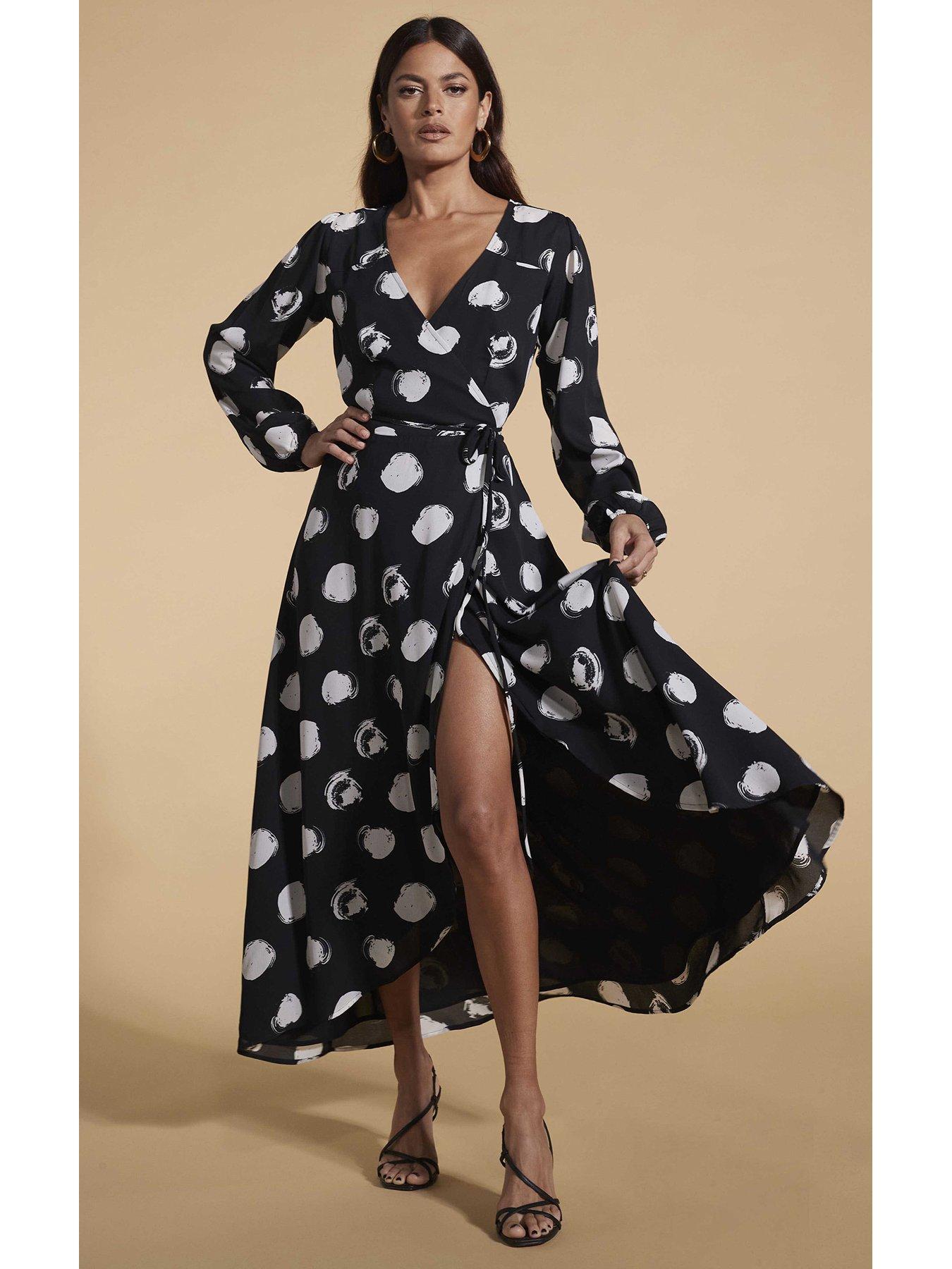 dancing-leopard-jagger-mono-spot-wrapnbspmaxi-dress-blackwhiteback