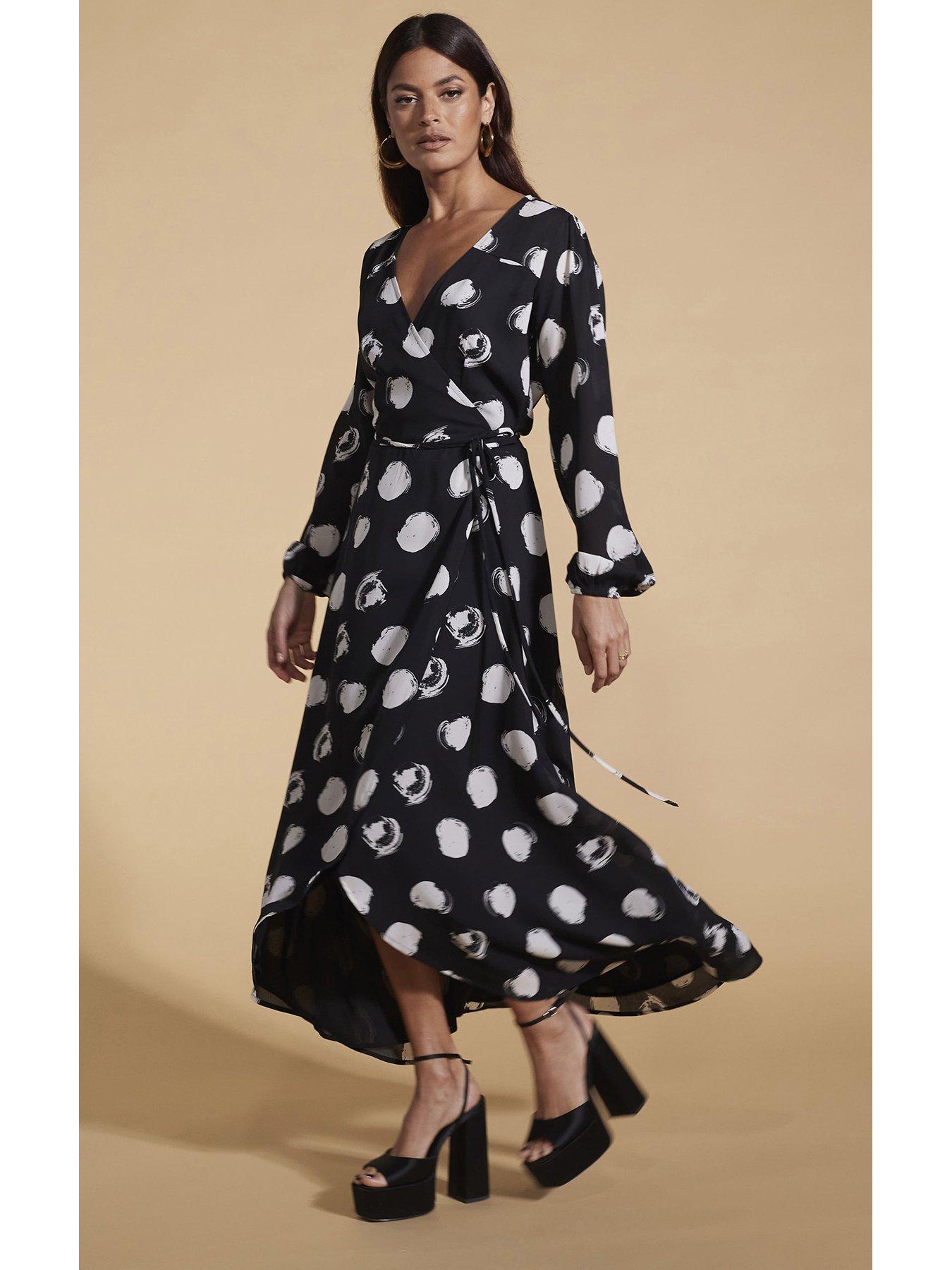 dancing-leopard-jagger-mono-spot-wrapnbspmaxi-dress-blackwhitedetail