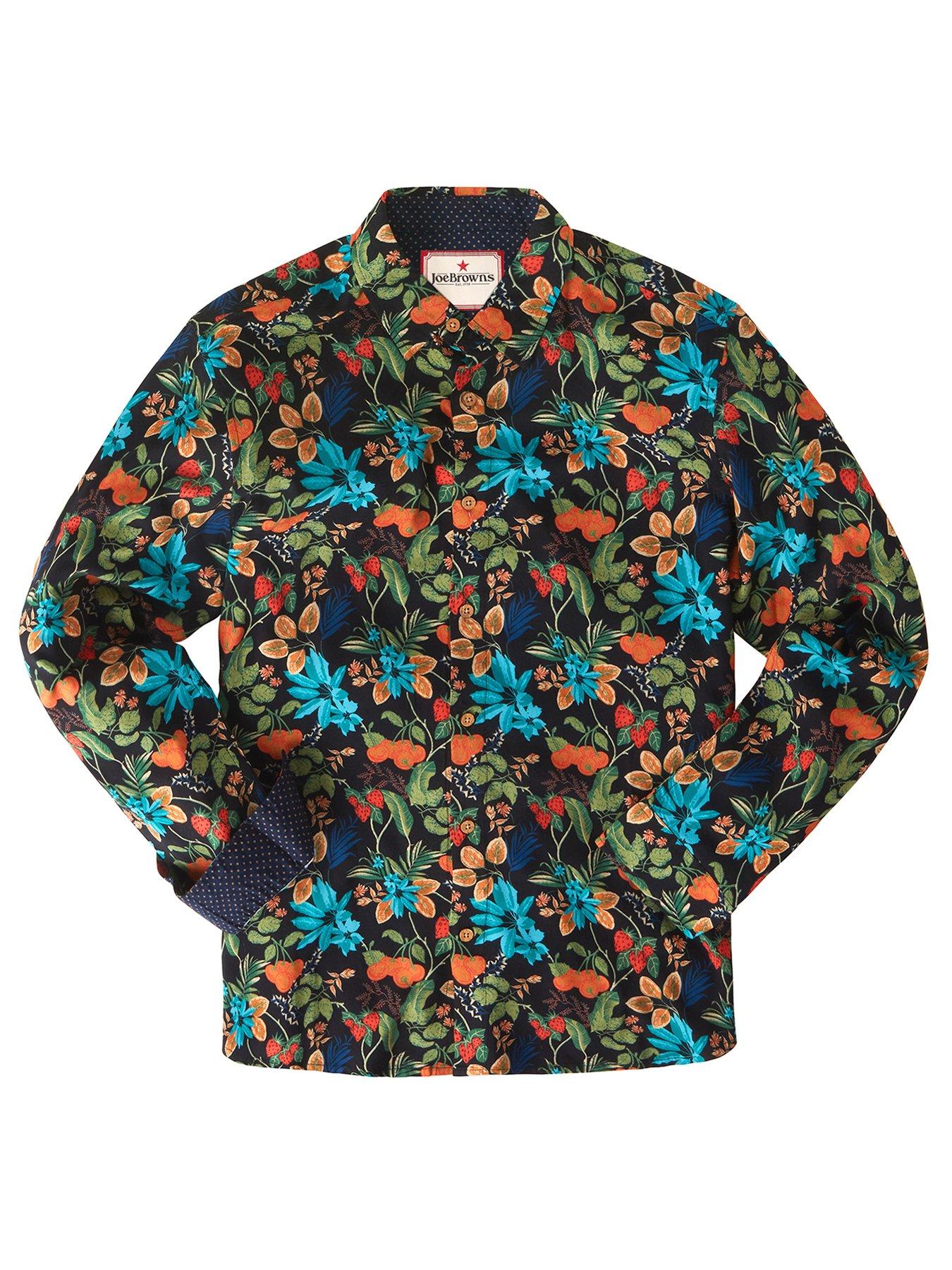 joe-browns-fabulous-fruit-and-floral-print-long-sleeve-shirt-blackdetail