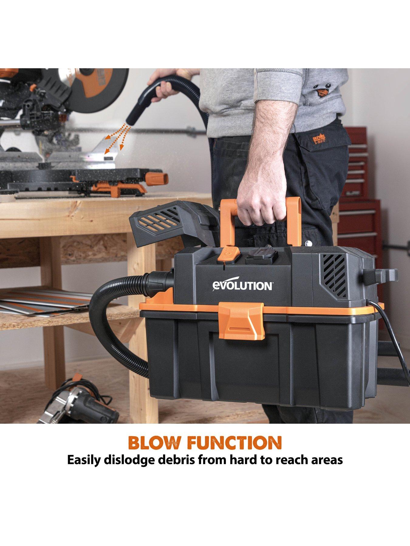 Image 5 of 7 of Evolution Evolution Corded Wet &amp; Dry Vaccum with Power Take Off 230v R15VAC