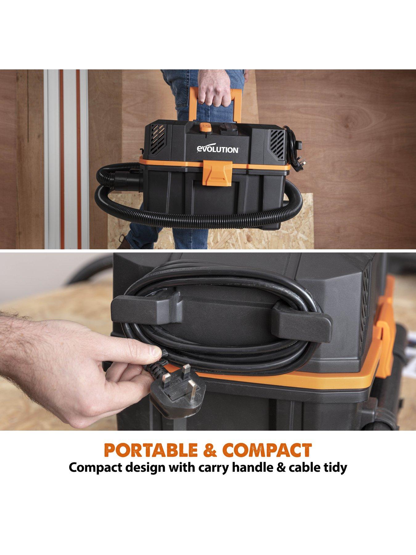 Image 7 of 7 of Evolution Evolution Corded Wet &amp; Dry Vaccum with Power Take Off 230v R15VAC