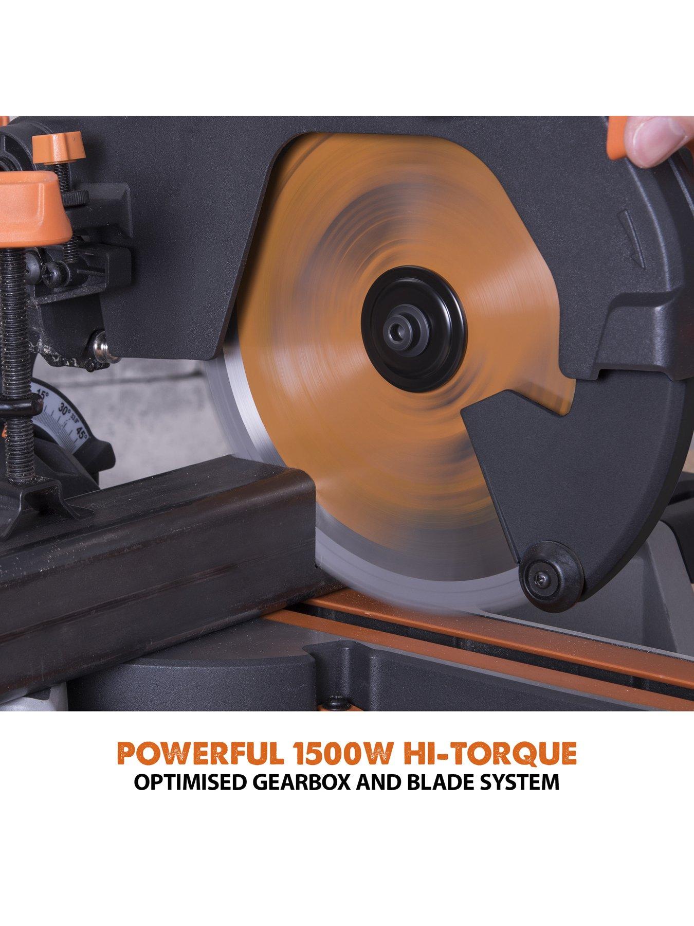 Evolution R210SMS+ 210mm Sliding Mitre Saw | Very Ireland