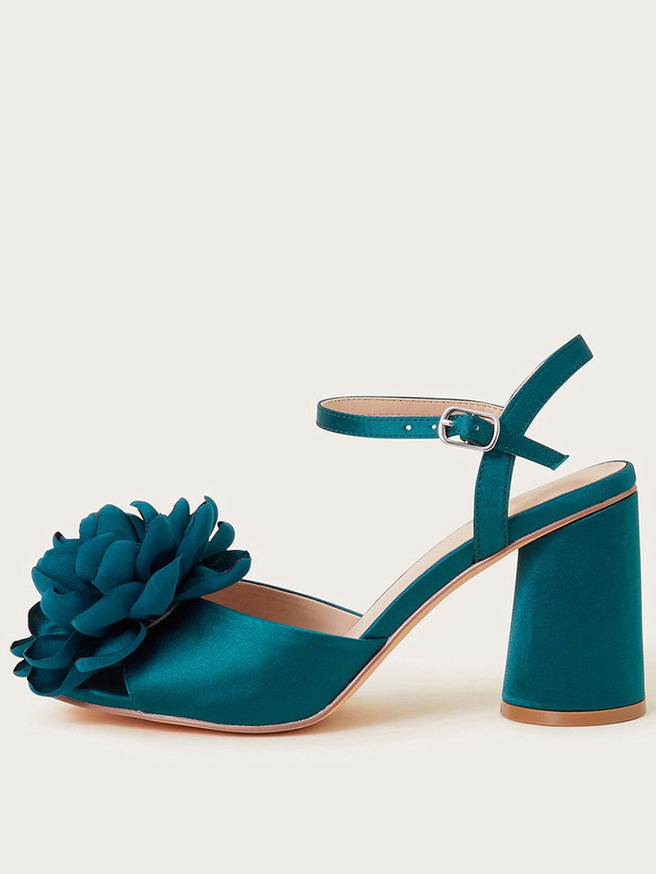 monsoon-petal-corsage-satin-sanda-teal