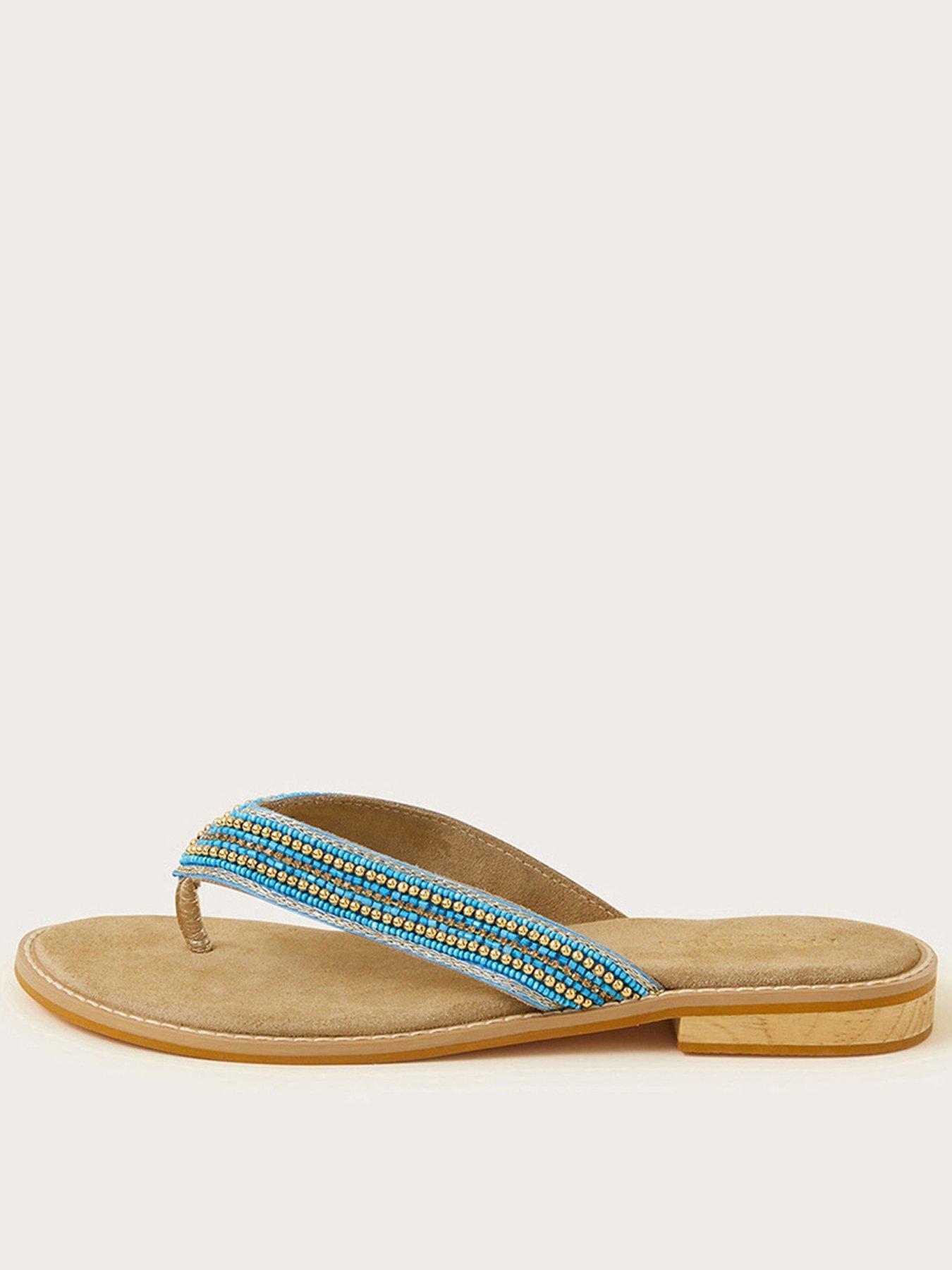 monsoon-embellished-toe-post-blue