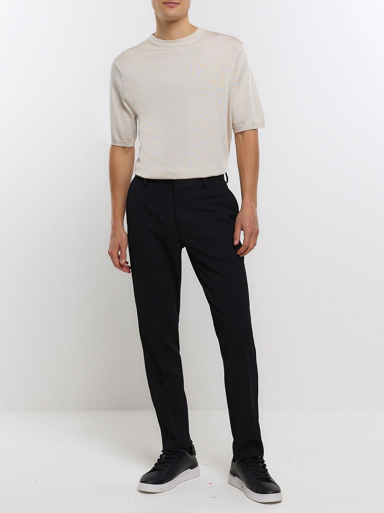 river-island-river-island-waffle-formal-trousers-blackback