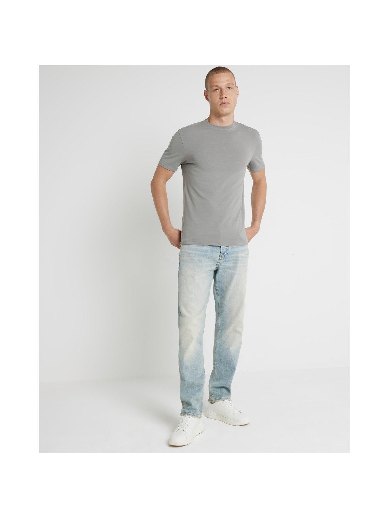 river-island-river-island-short-sleeve-muscle-4-pack-short-sleeve-essential-t-shirt-multiback