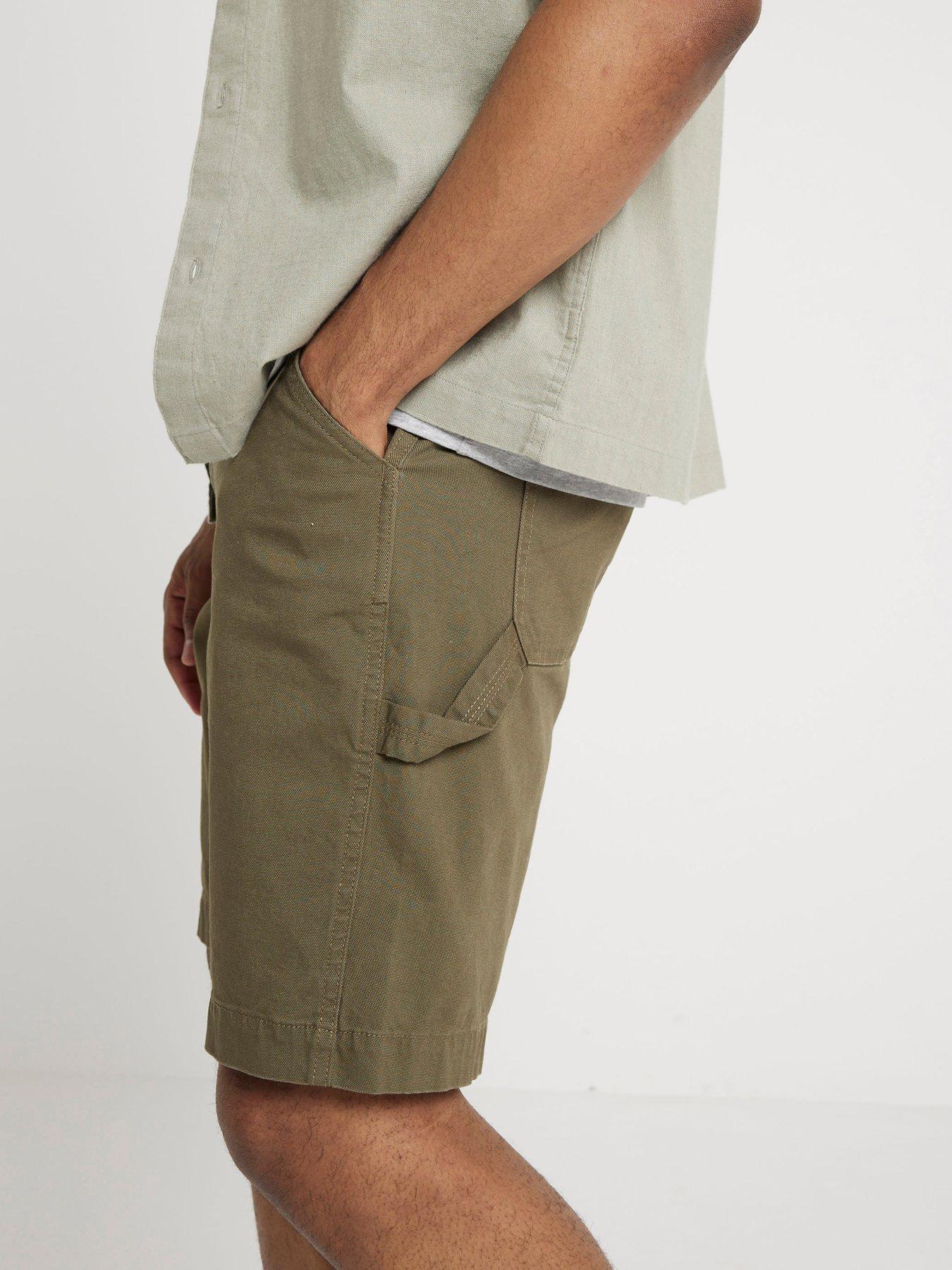 river-island-river-island-whistler-carpenter-shorts-khakioutfit