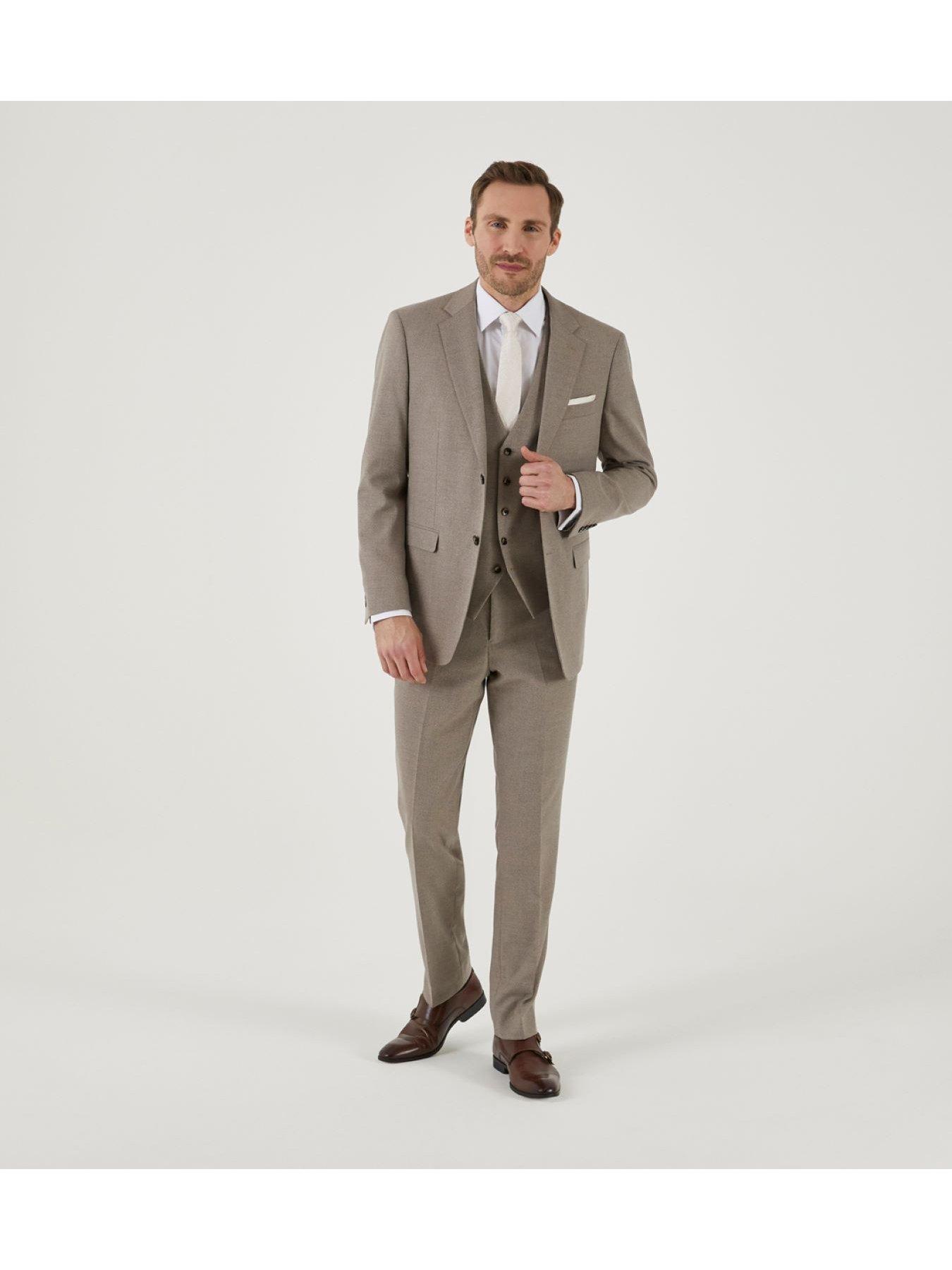 Image 3 of 5 of Skopes Skopes Jodrell Tailored Suit Jacket - Beige
