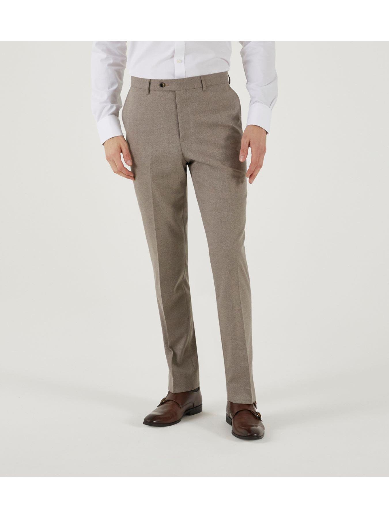 undefined Skopes Jodrell Tailored Suit Trousers - Beige