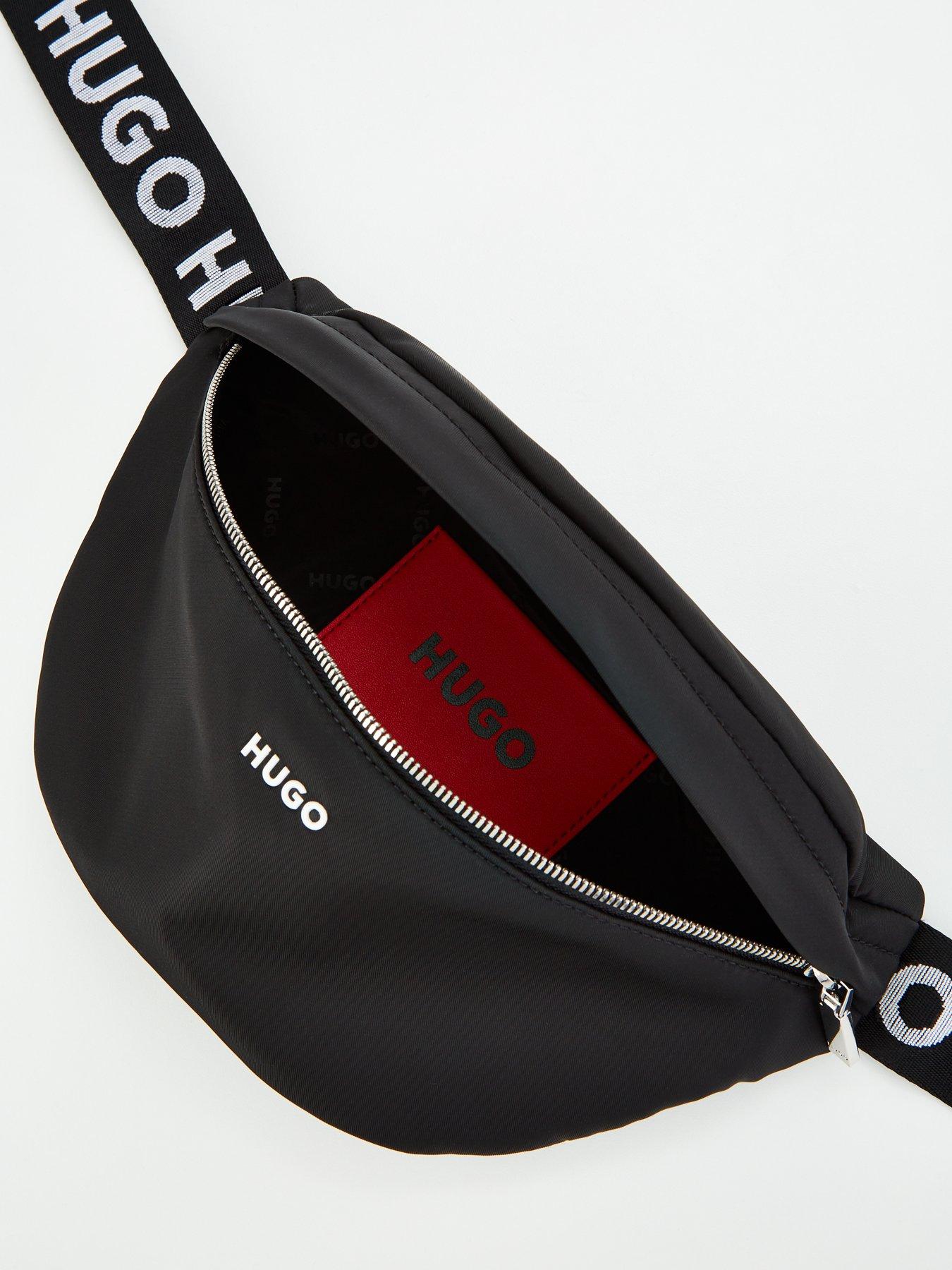 hugo-bel-nylon-bumbag-blackdetail