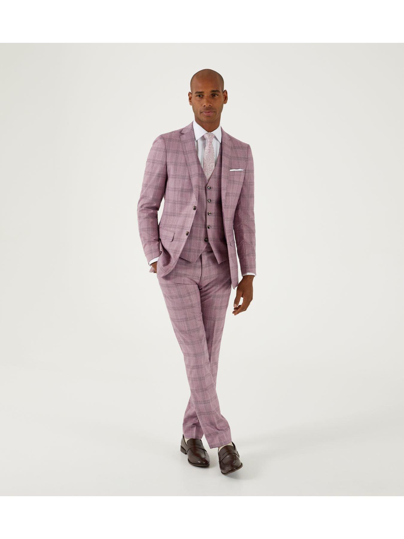 skopes-skopes-alberto-check-slim-suit-jacket-dark-pinkback