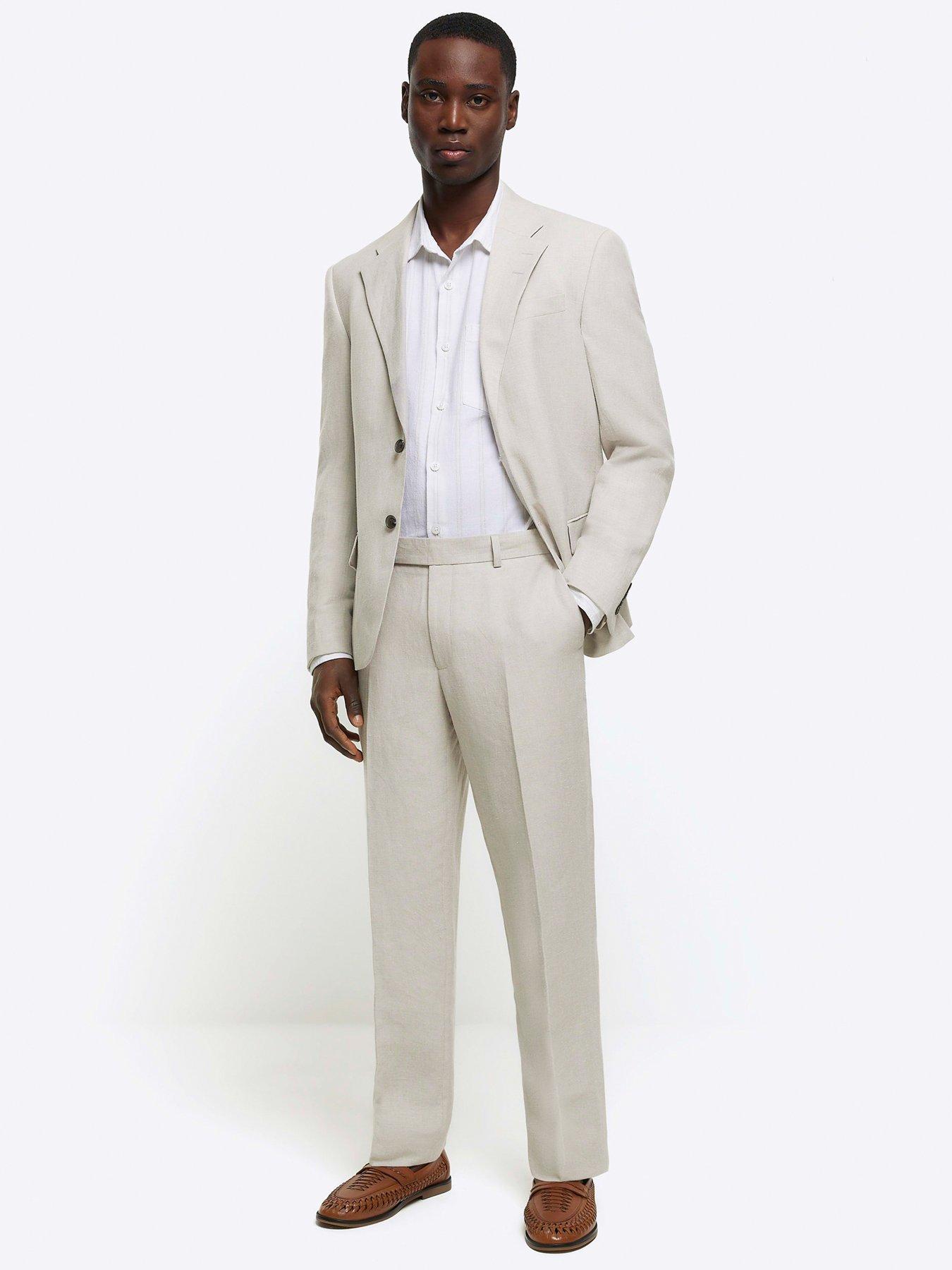 river-island-river-island-linen-suit-trouser-creamback