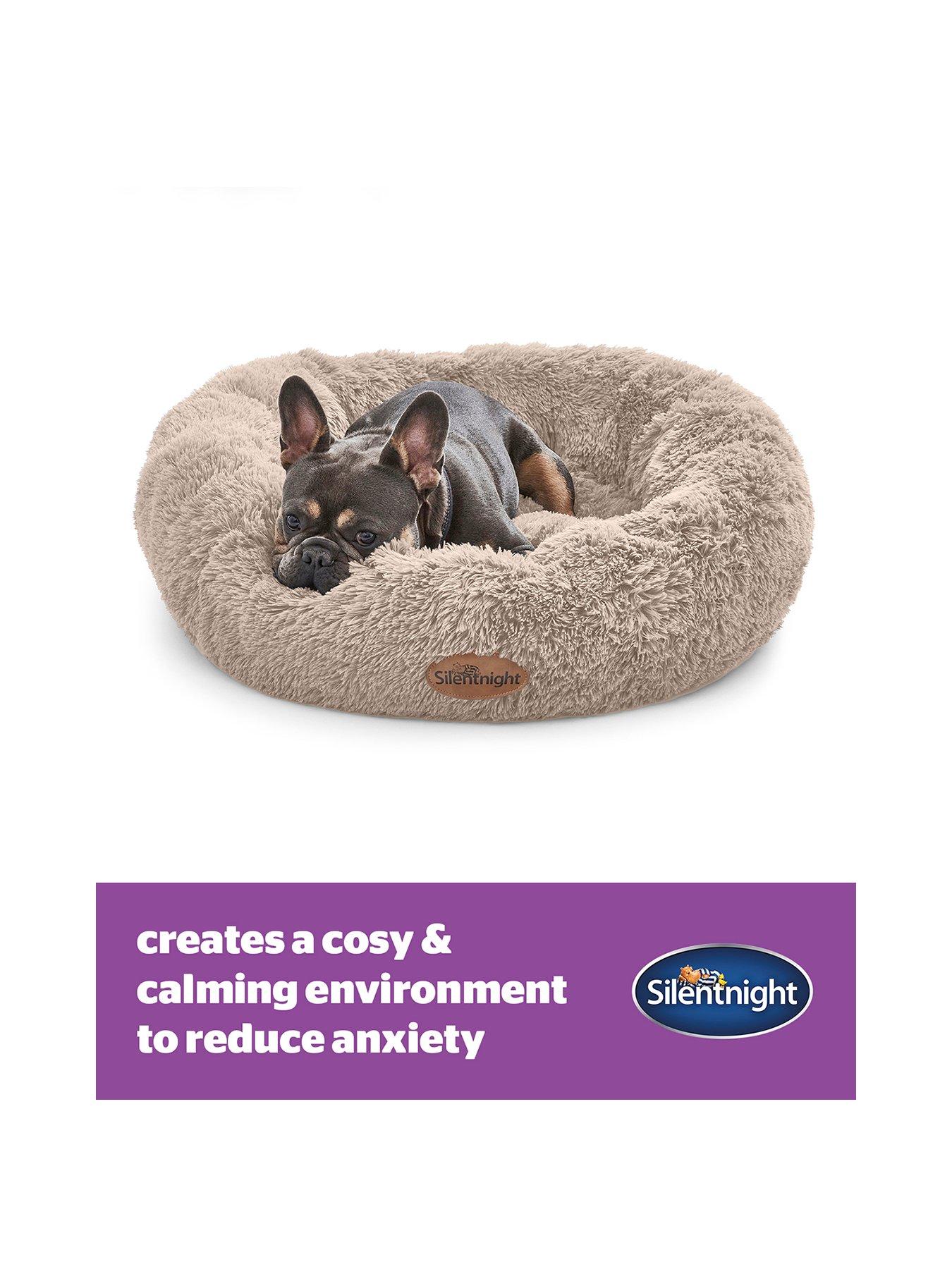 silentnight-calming-donut-pet-bed-naturalstillFront