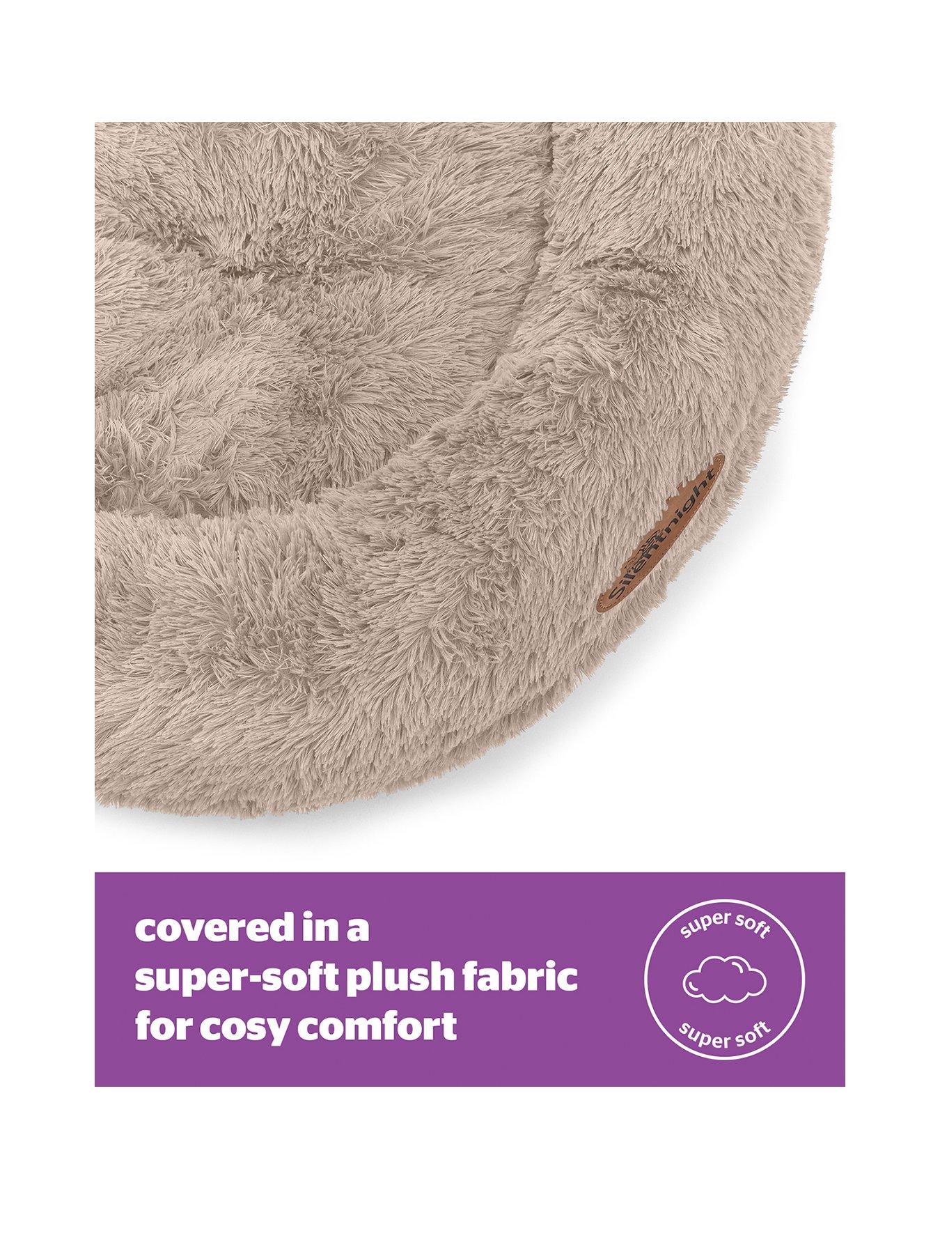 Image 3 of 7 of Silentnight Calming Donut Pet Bed - Natural