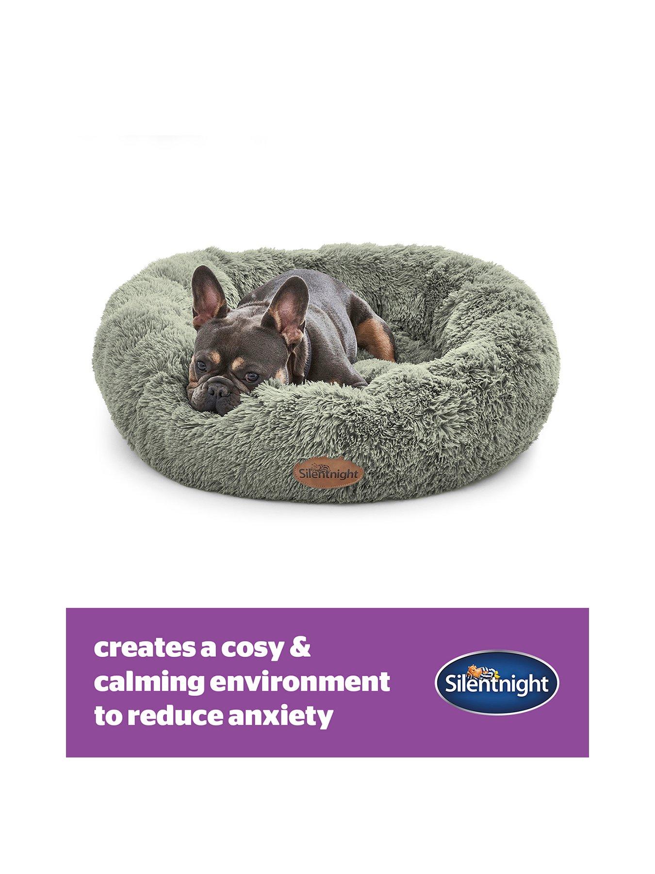 silentnight-calming-donut-pet-bed-sagestillFront