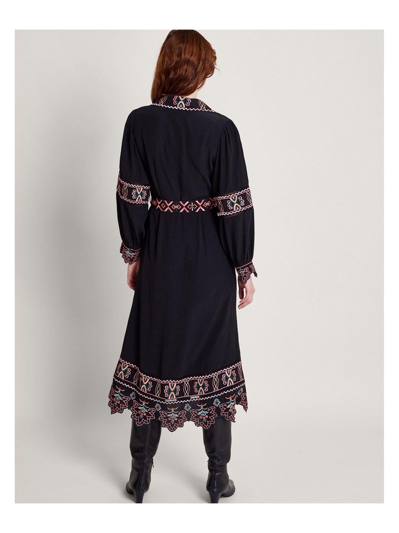 monsoon-fifi-emb-shirt-dress-blackstillFront