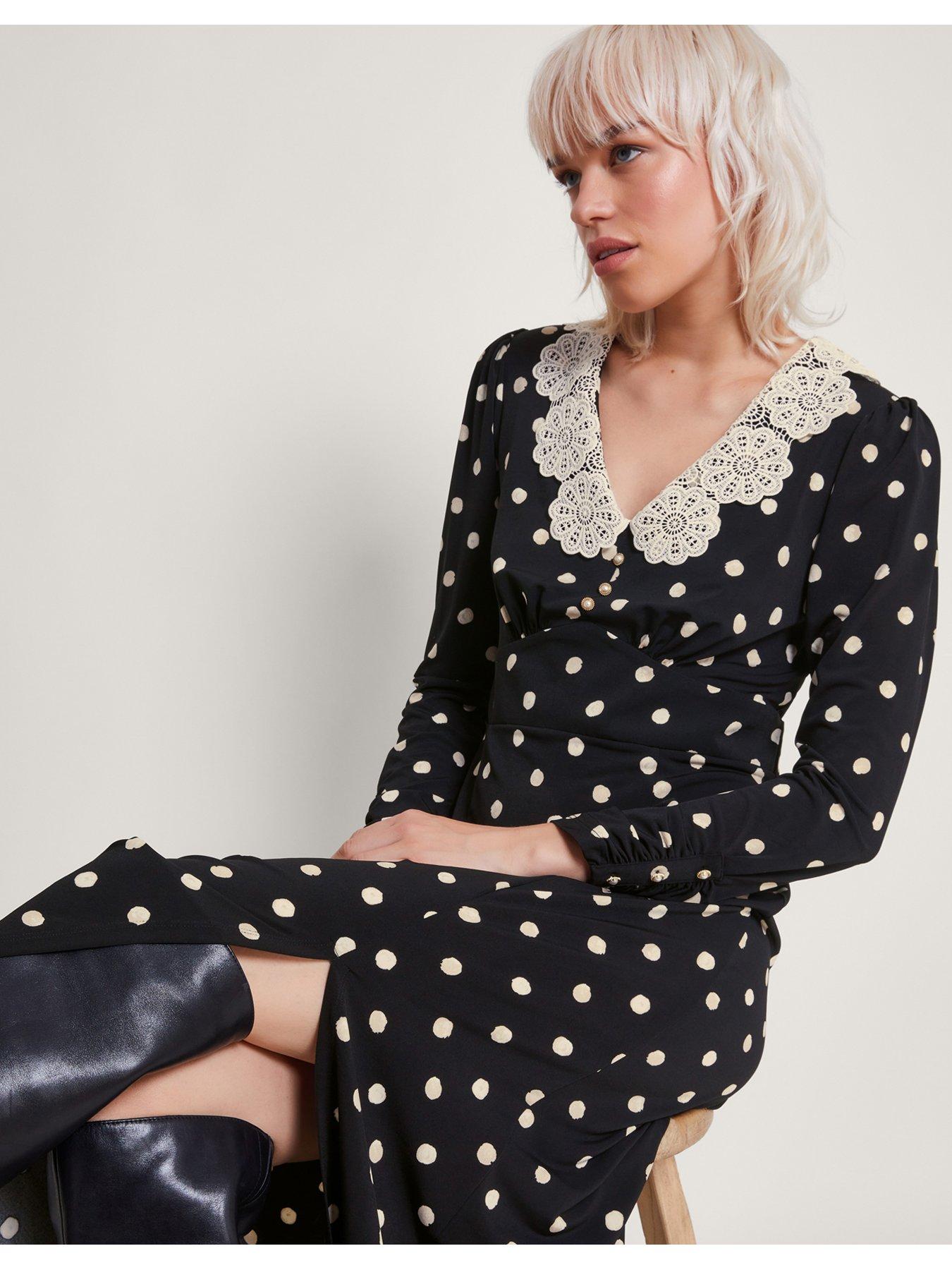 monsoon-sally-spot-collar-dress-blackoutfit