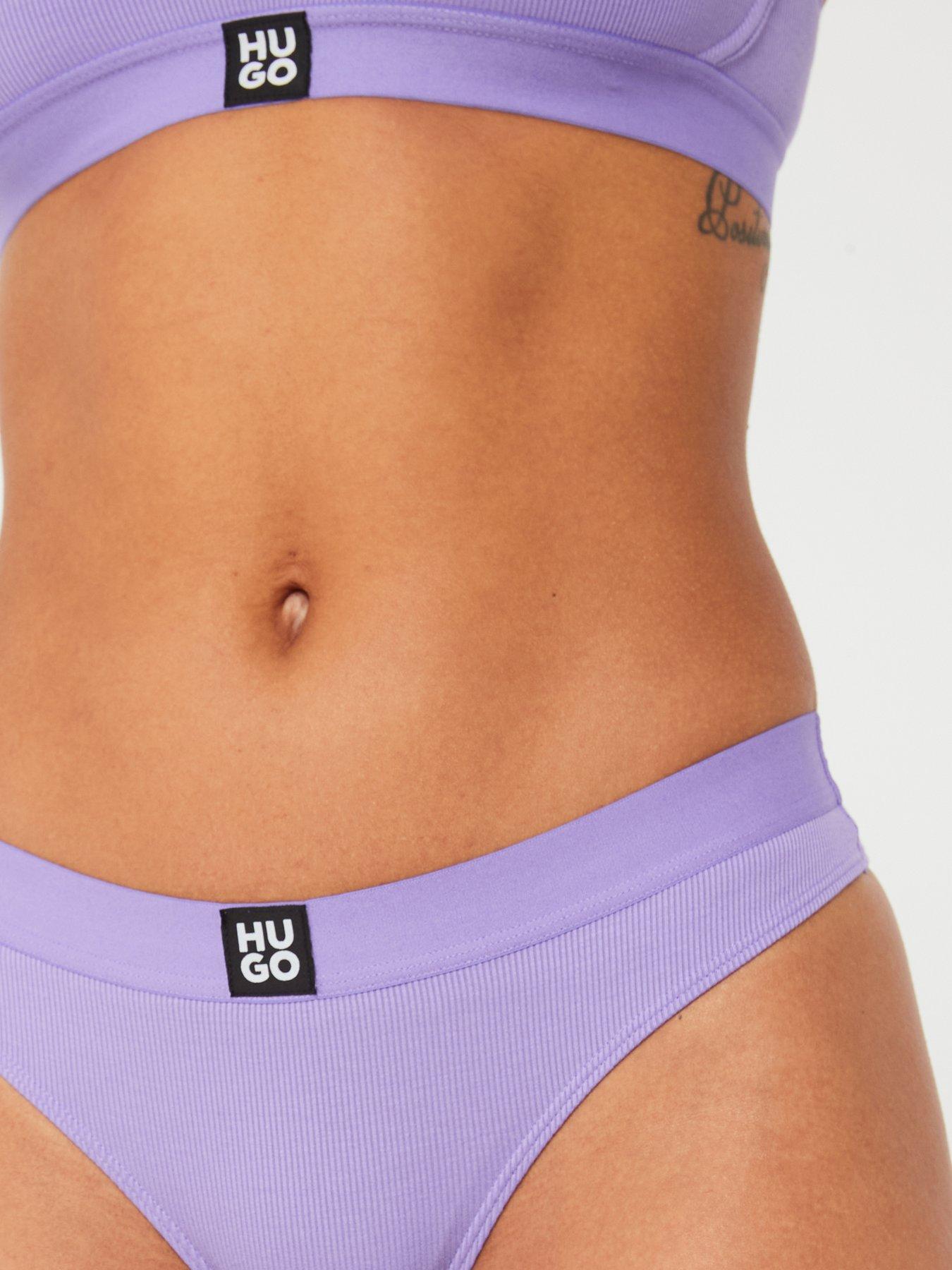 hugo-ribbed-logo-thong-purpleoutfit