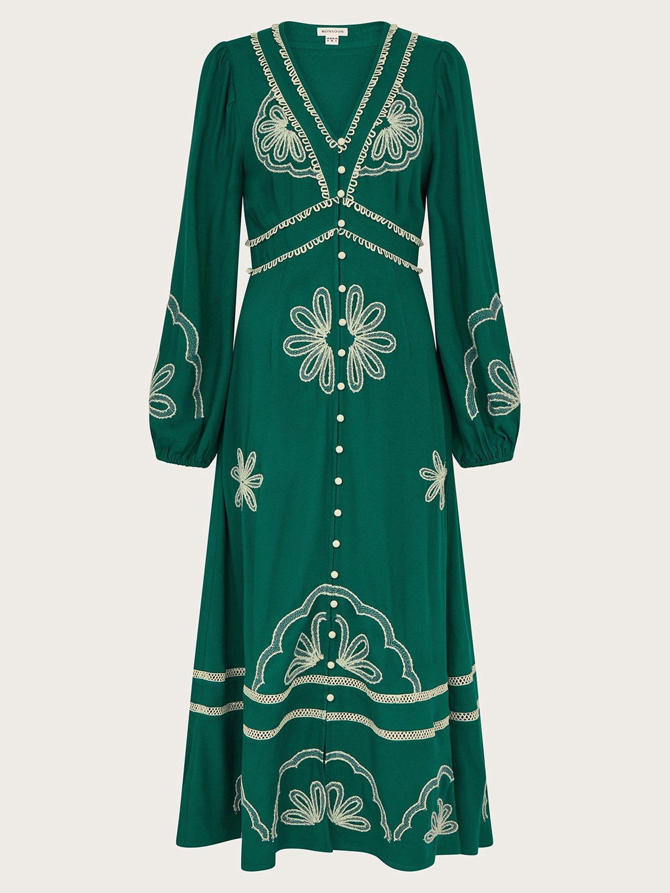 monsoon-clio-emb-dress-greenback